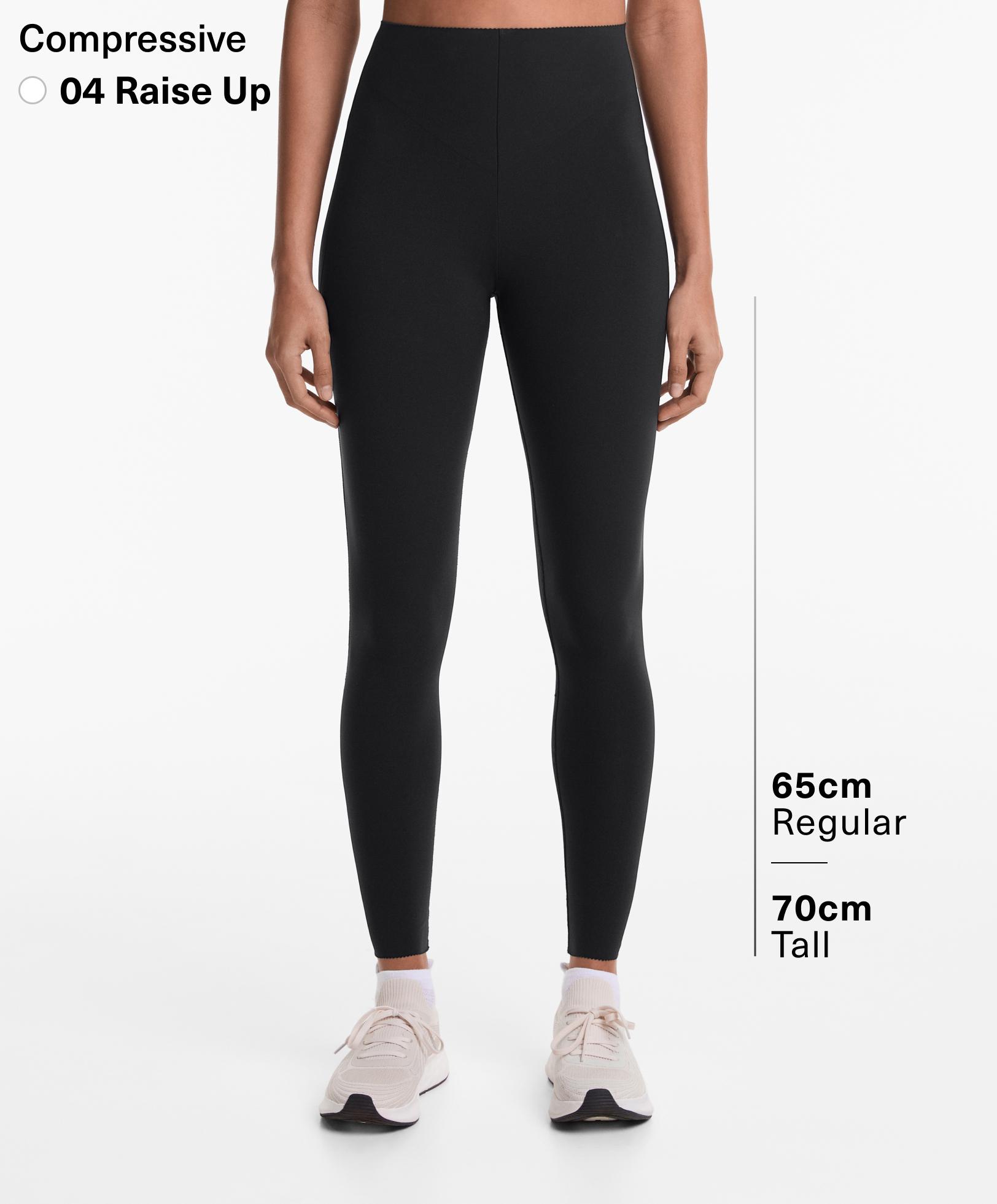 Compressive raise up ankle-length leggings Compressive raise up ankle-length leggings