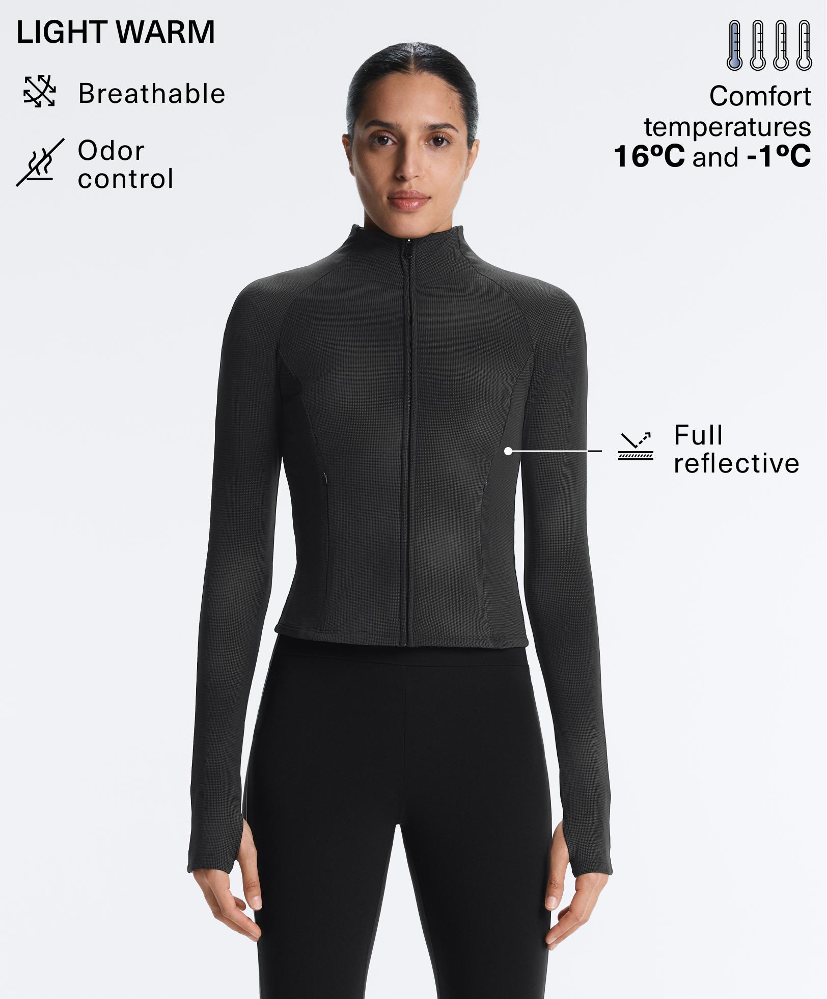 Veste technique light warm réfléchissante Veste technique light warm réfléchissante