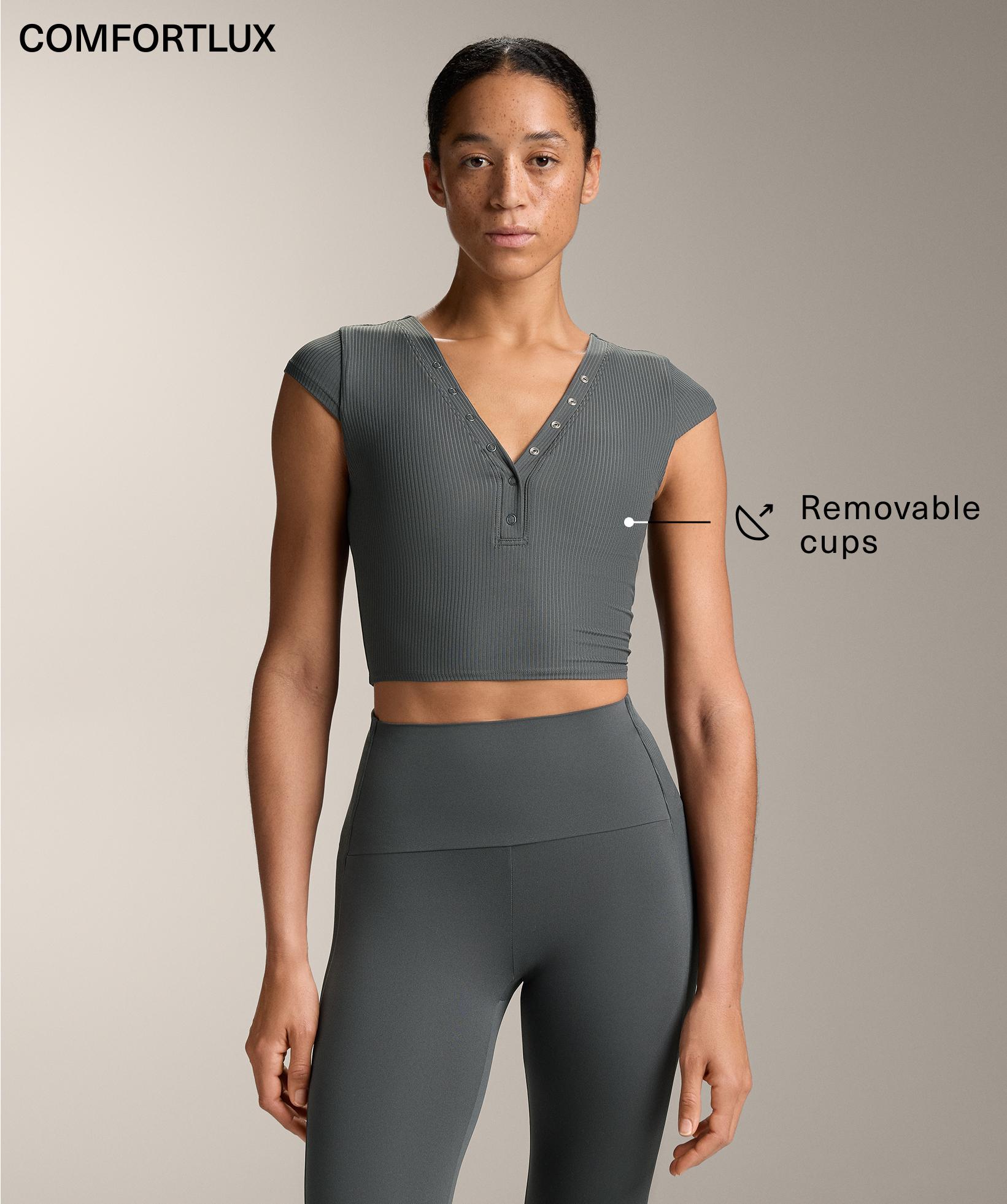 Футболка Comfortlux с коротким рукавом в рубчик Футболка Comfortlux с коротким рукавом в рубчик