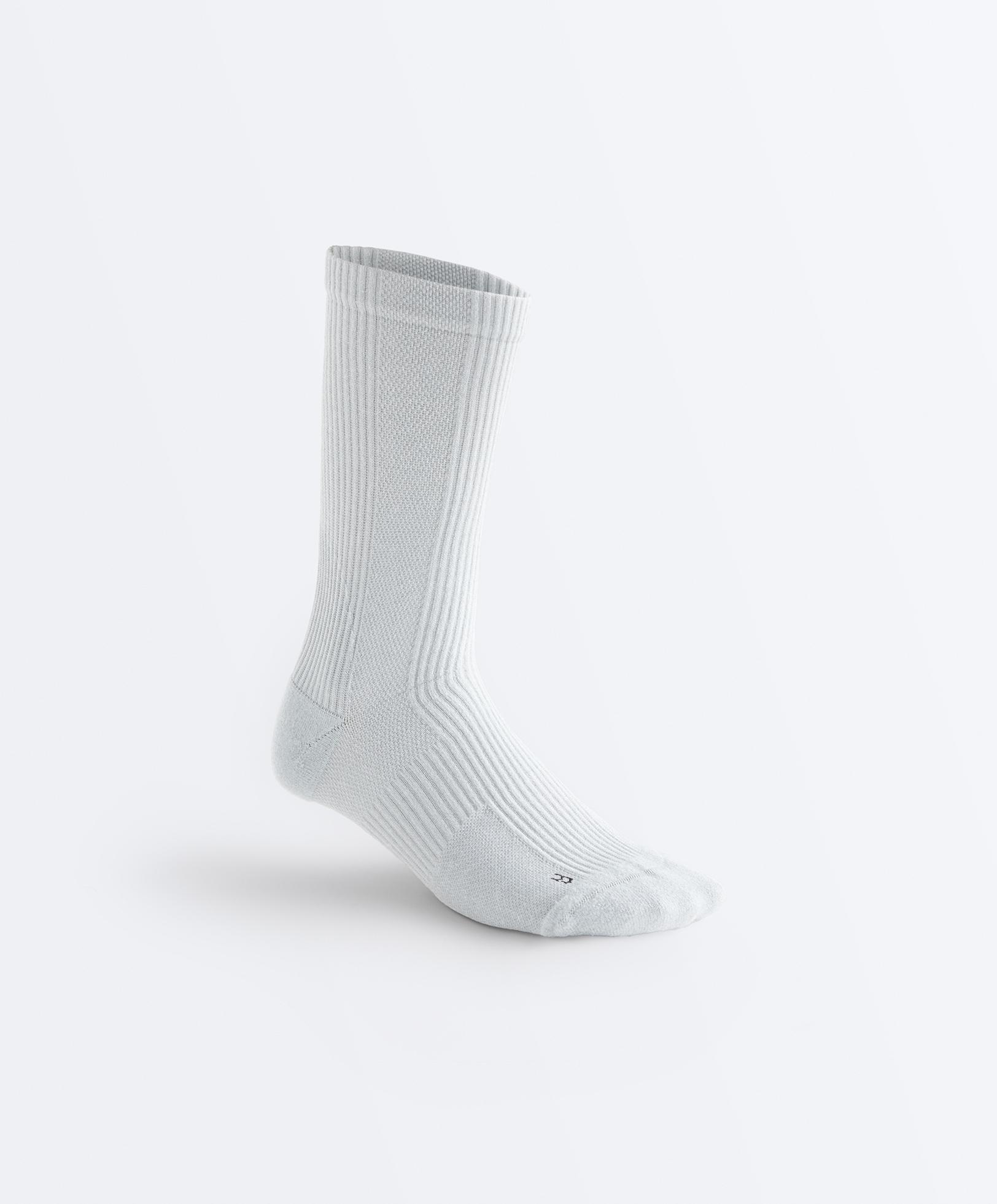 3 pairs of classic polyamide blend sports socks — MID-GREY MELANGE