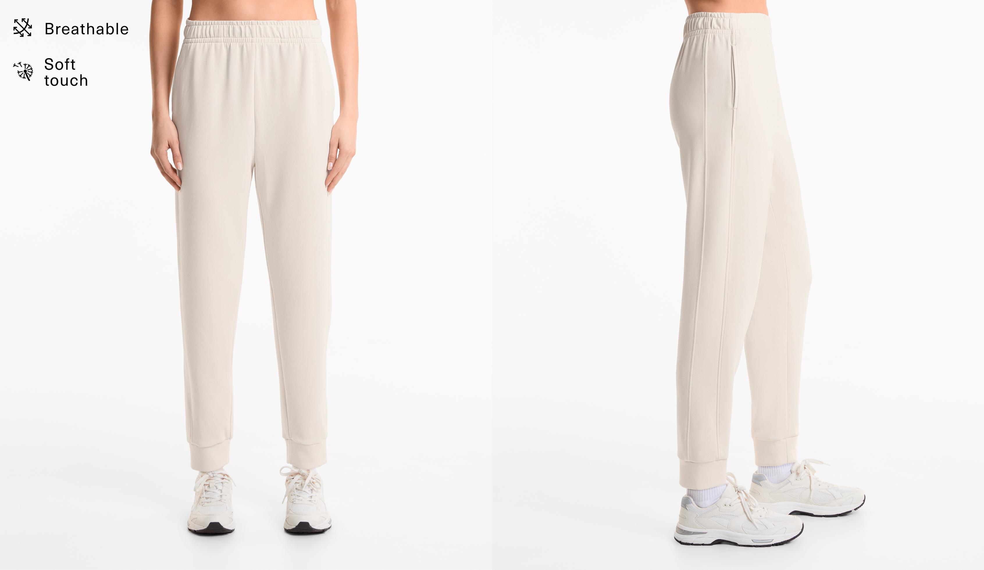 Pantalón jogger con modal tacto suave