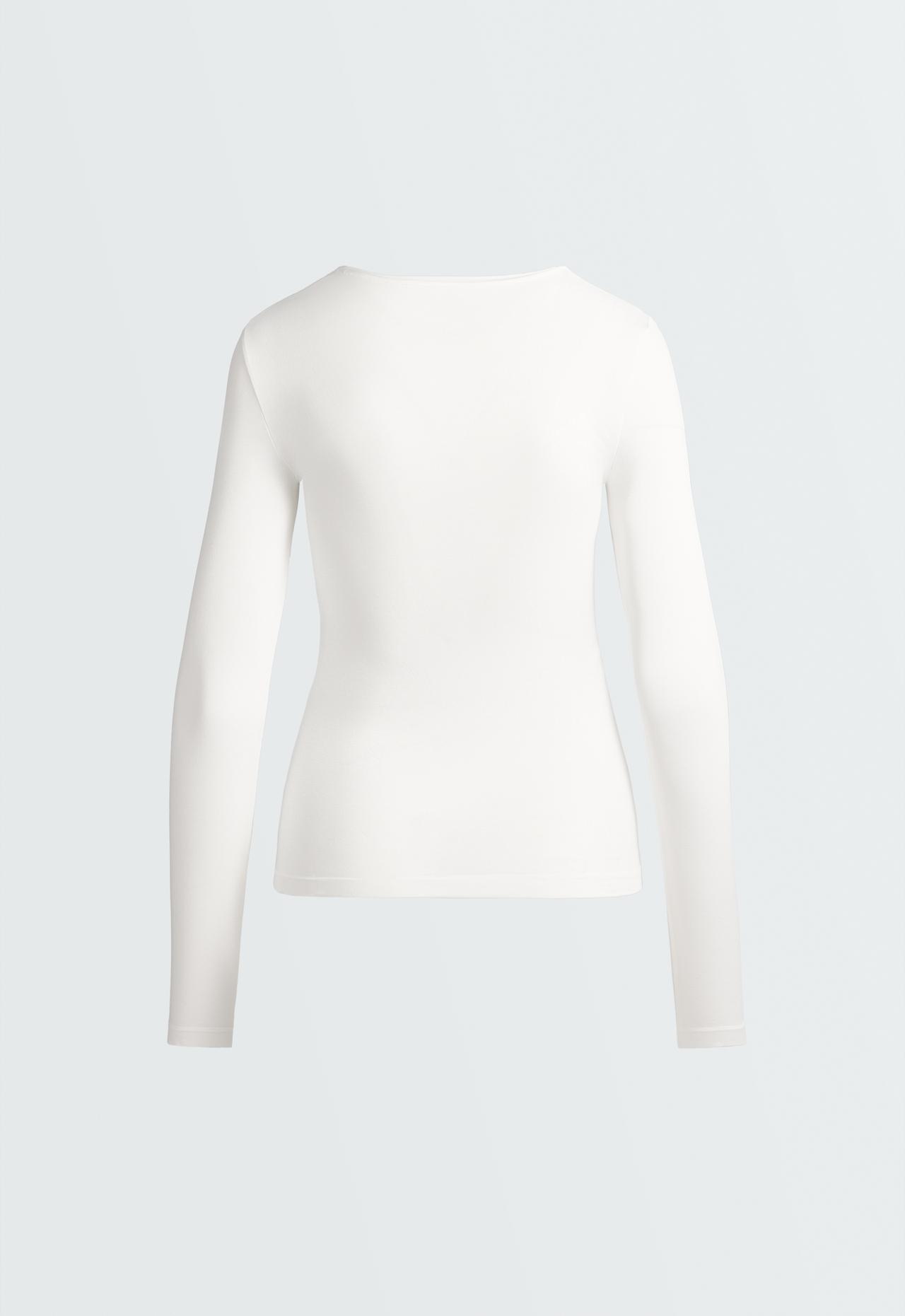 Seamless base layers T-shirt — WHITE 