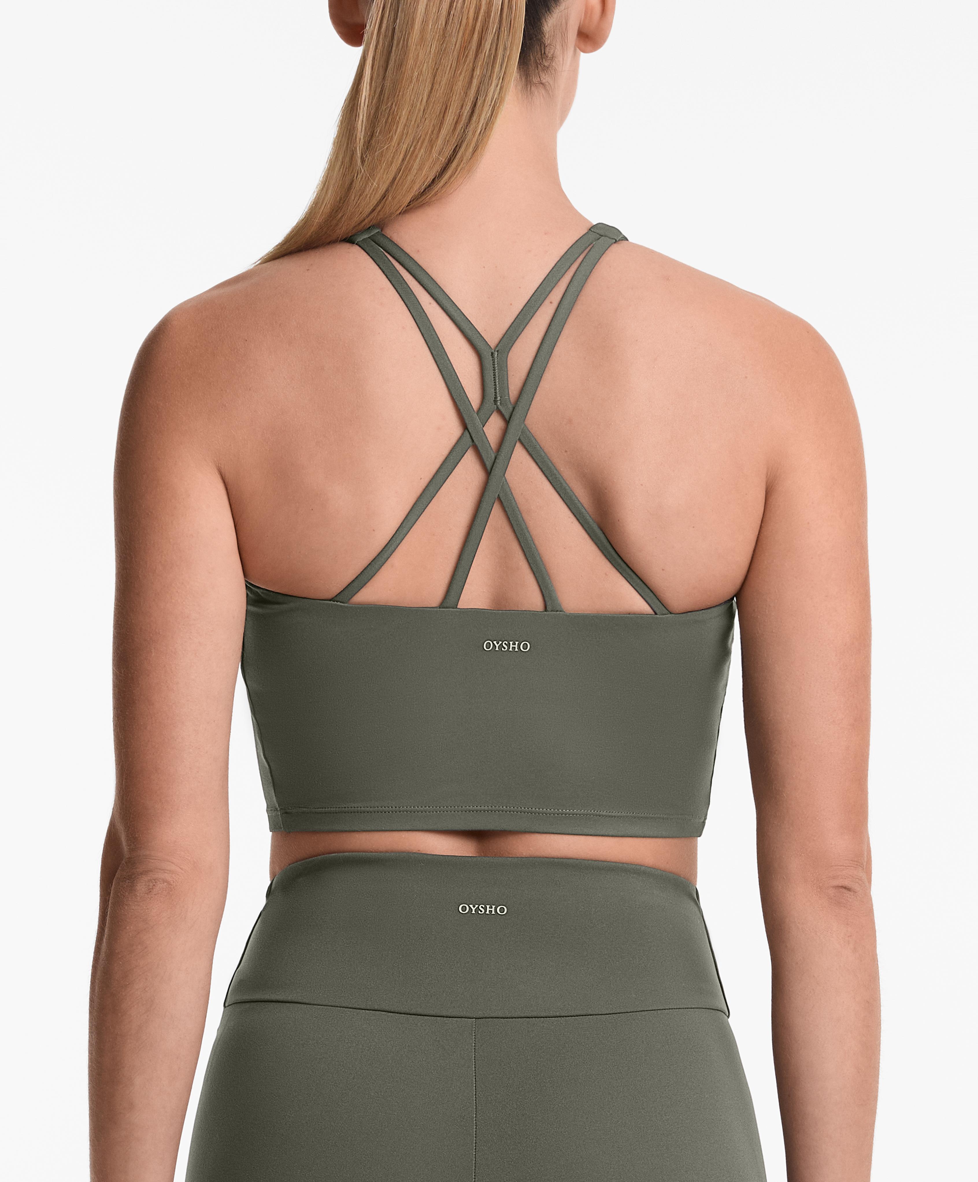 Comfortlux strap tank top with cups