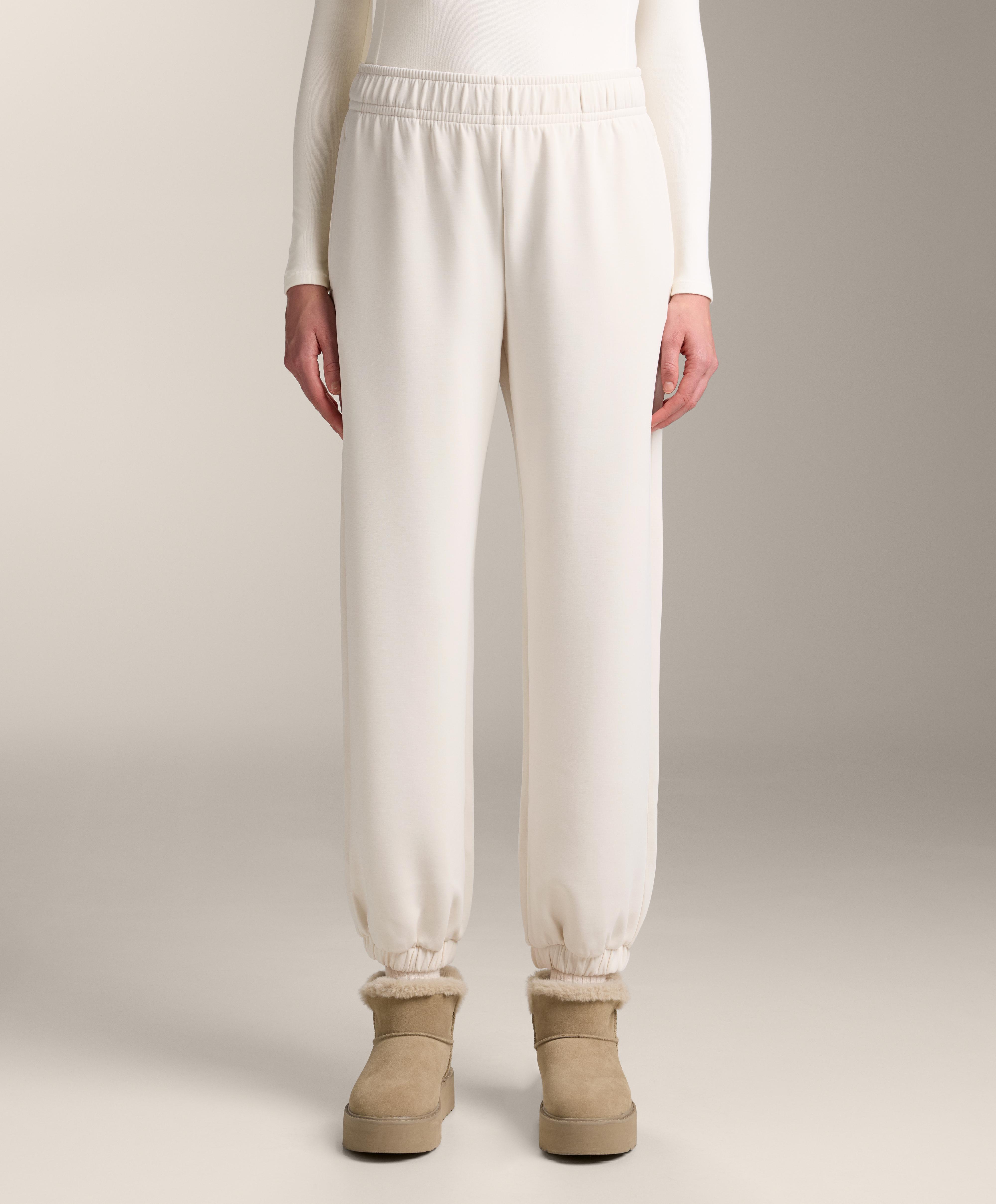 Brushed modal joggers