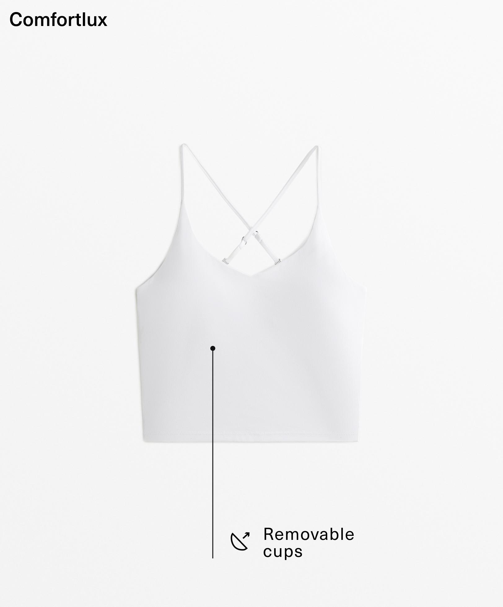 Comfortlux tank top with adjustable straps