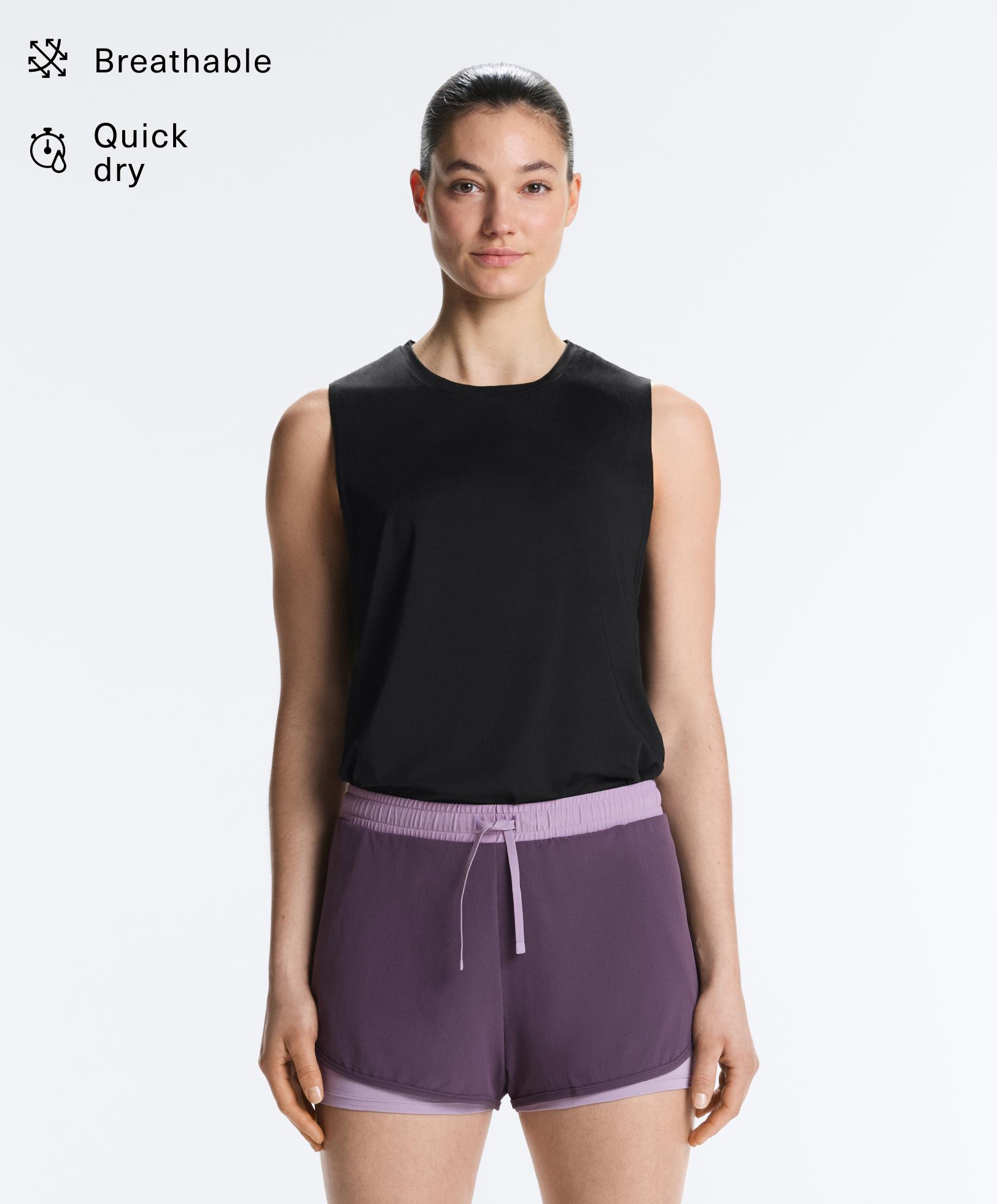 Technical sleeveless T-shirt Technical sleeveless T-shirt