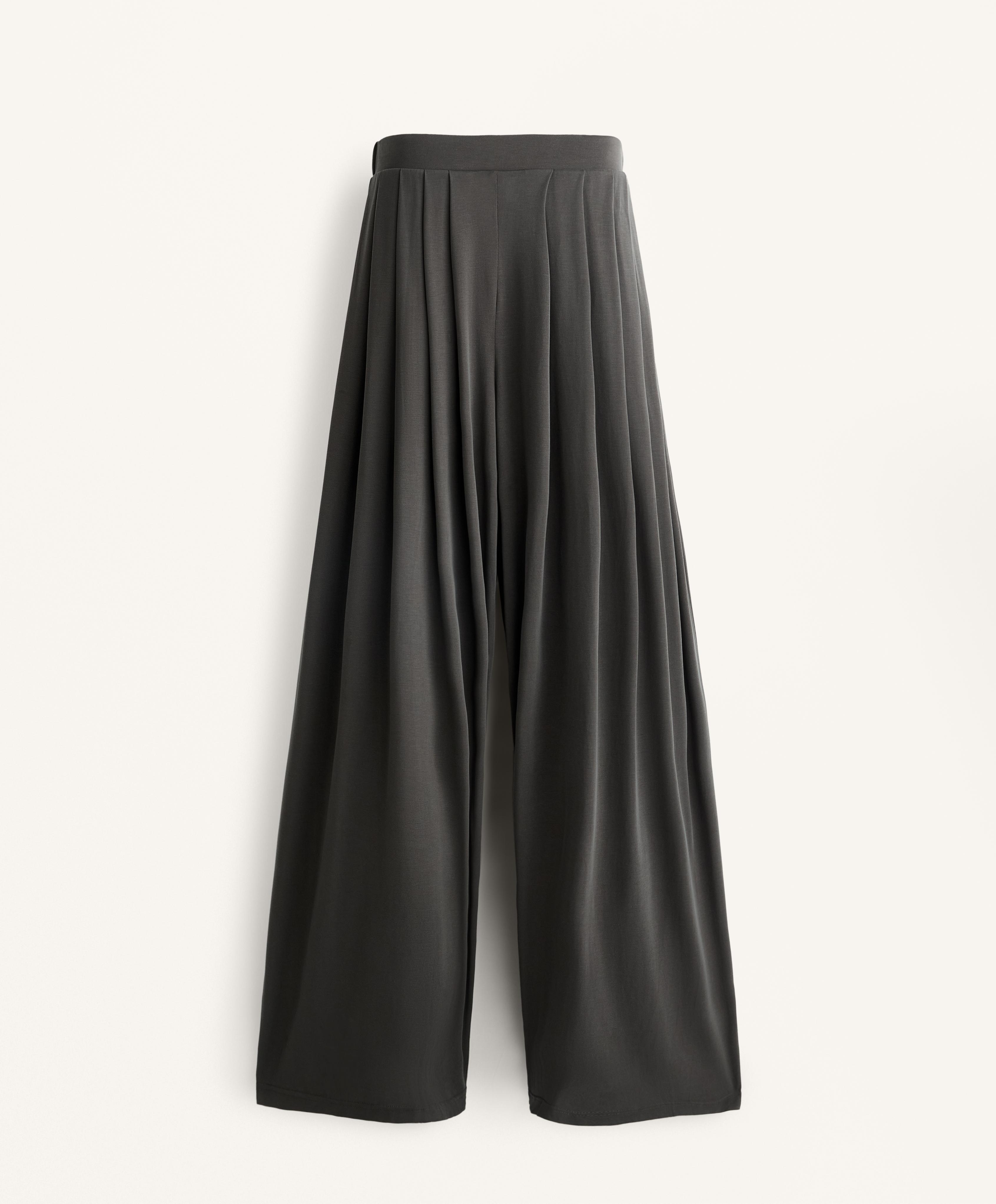 Extra wide modal blend trousers