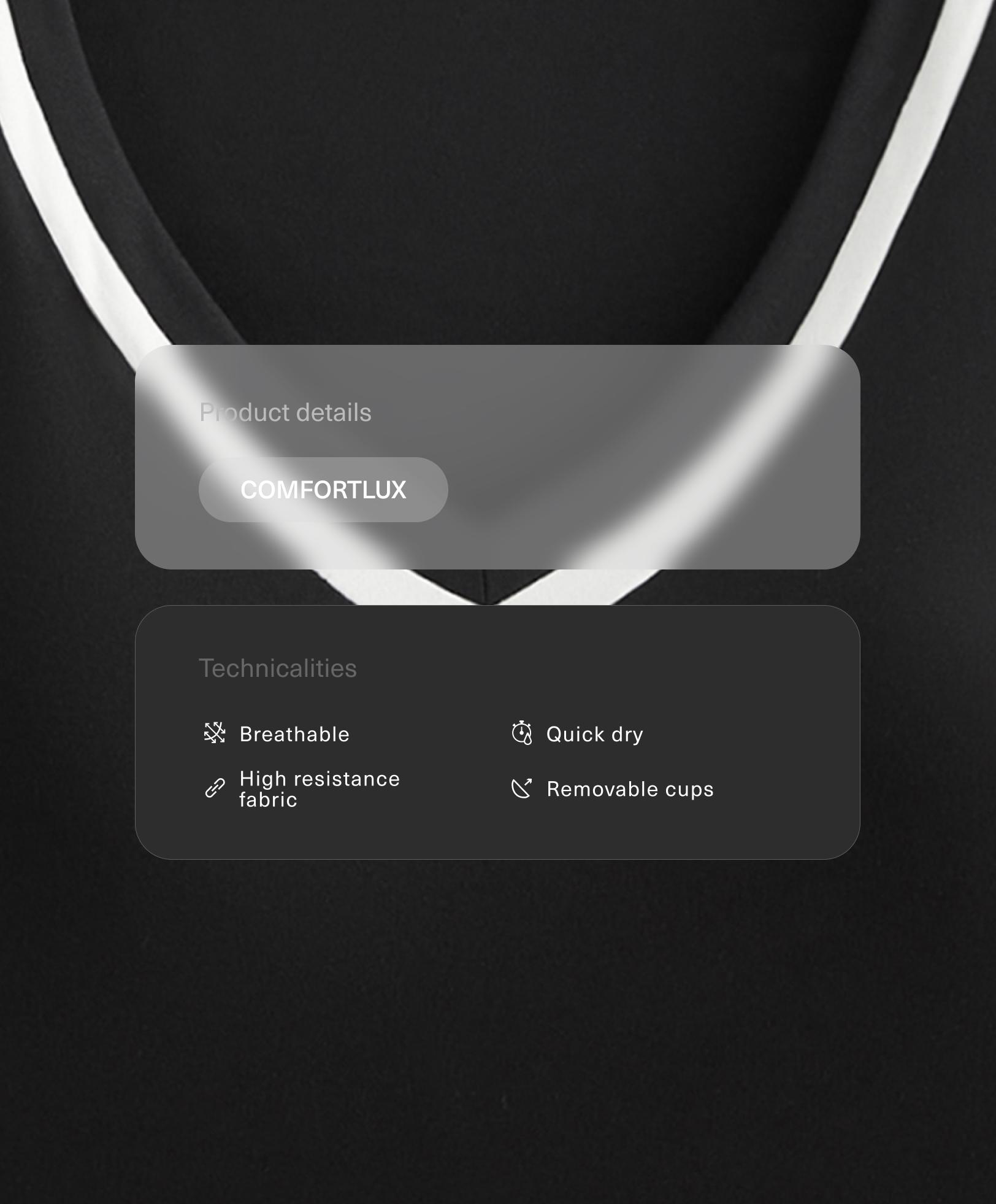 Tank top comfortlux pico - Εκπτώσεις