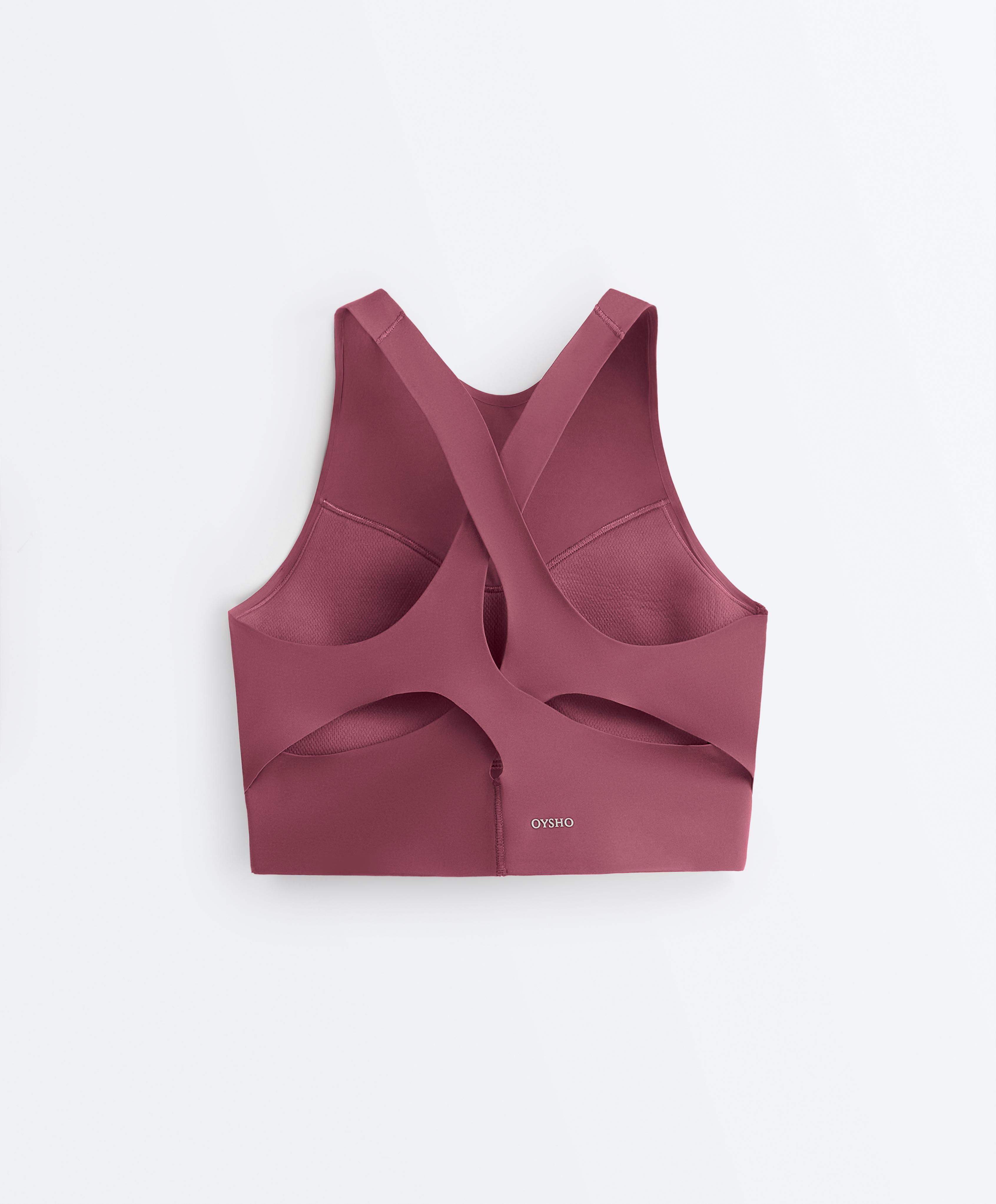 Light Touch crossover back tank top — DUSTY ROSETTE