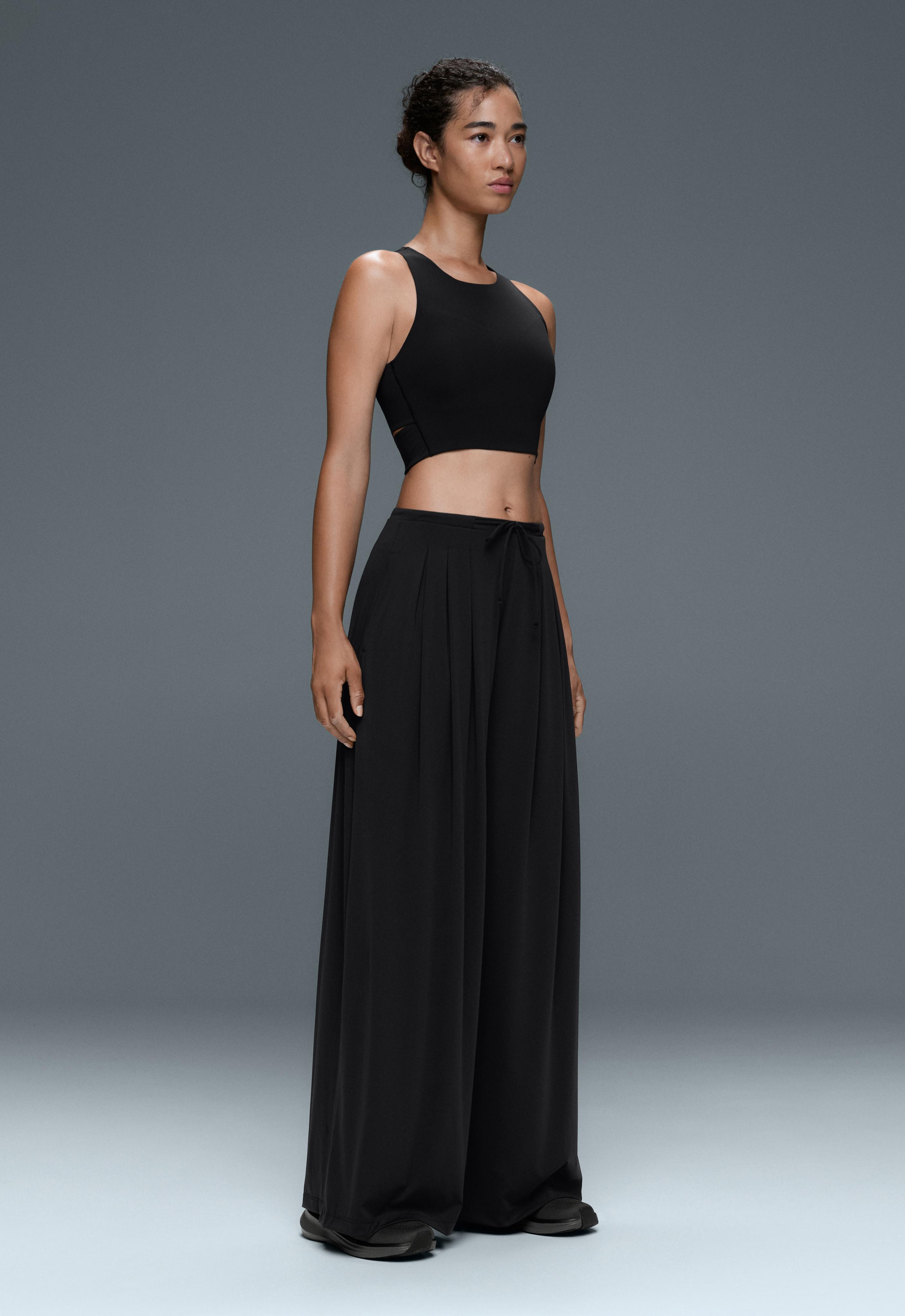 Light Touch pleated wide-leg trousers Light Touch pleated wide-leg trousers
