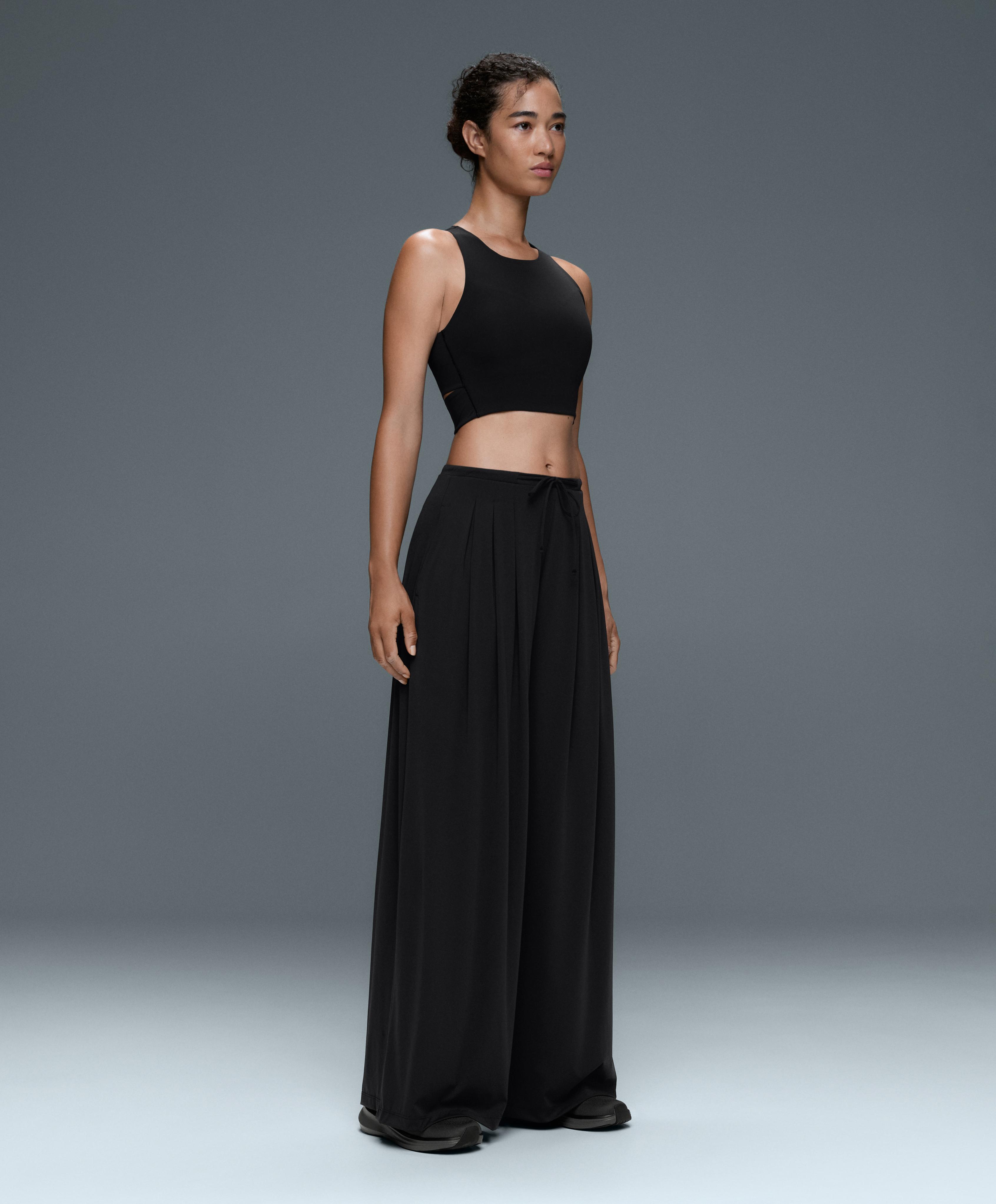 Light Touch pleated wide-leg trousers Light Touch pleated wide-leg trousers