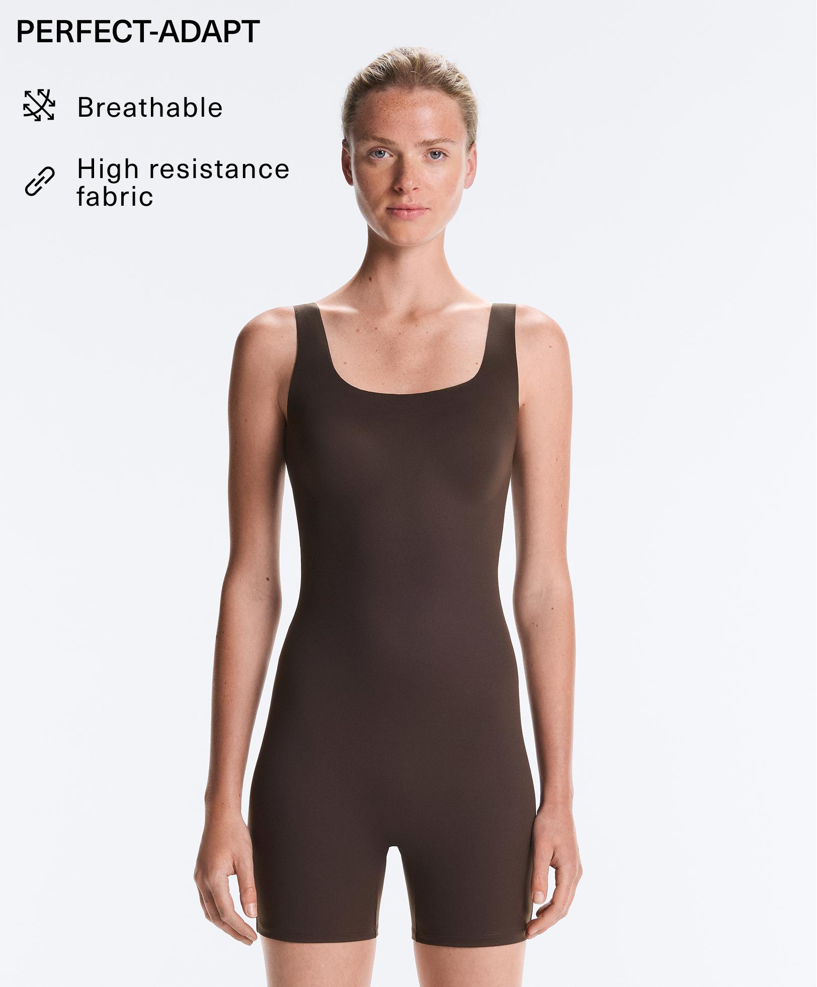 Perfect-adapt strappy short jumpsuit