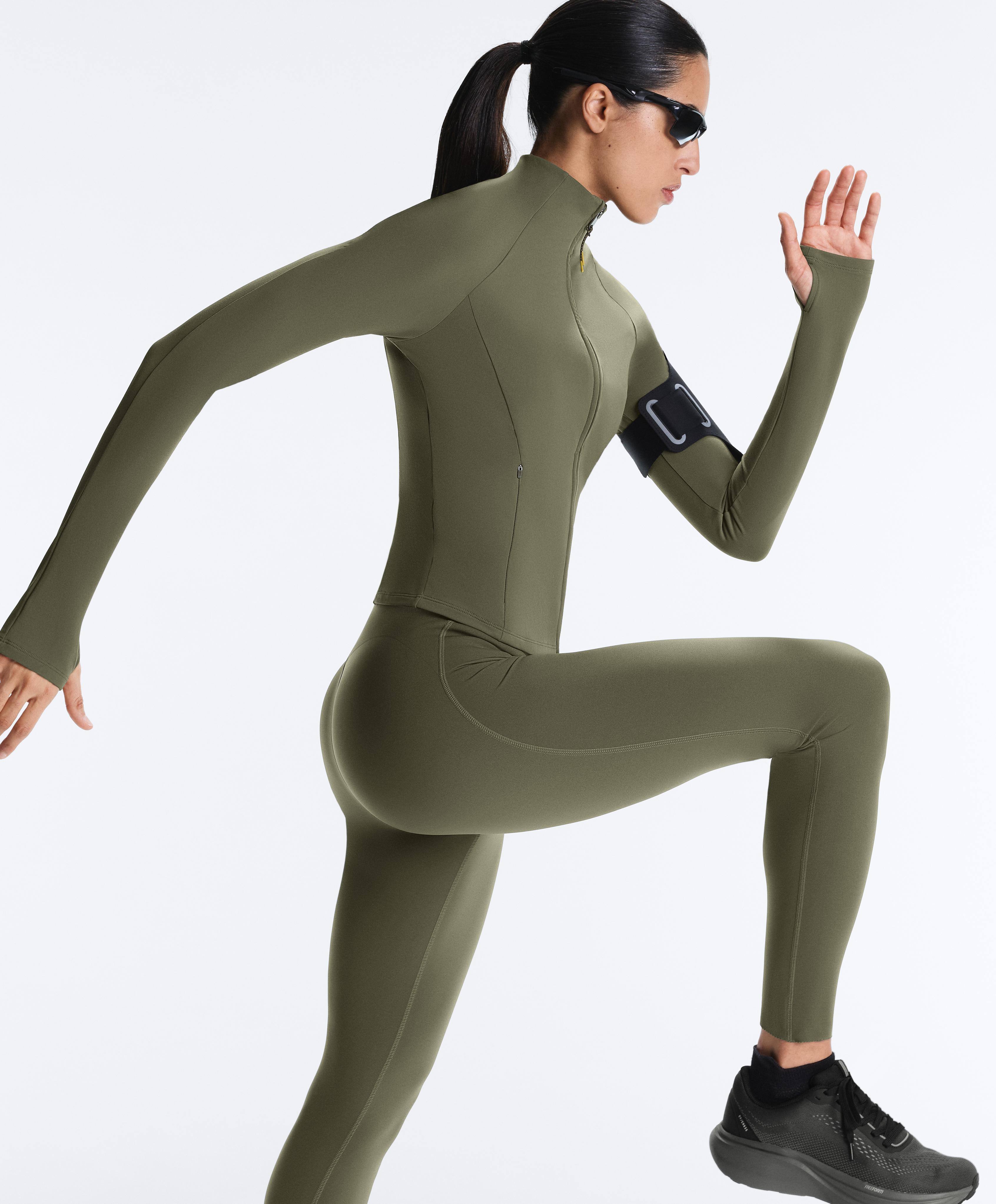 Light warm technical jacket — KHAKI