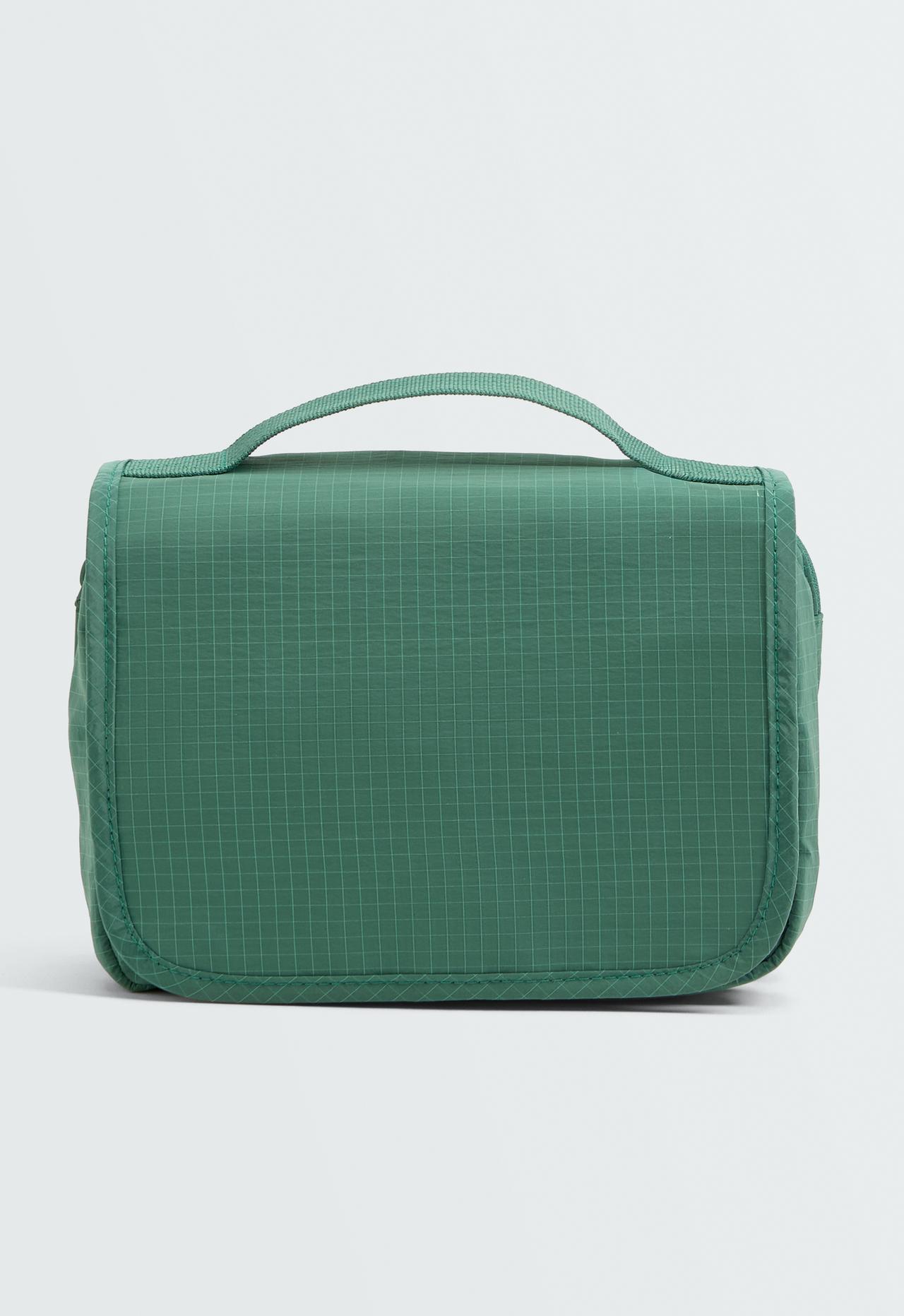 Hanging wash bag — GREEN