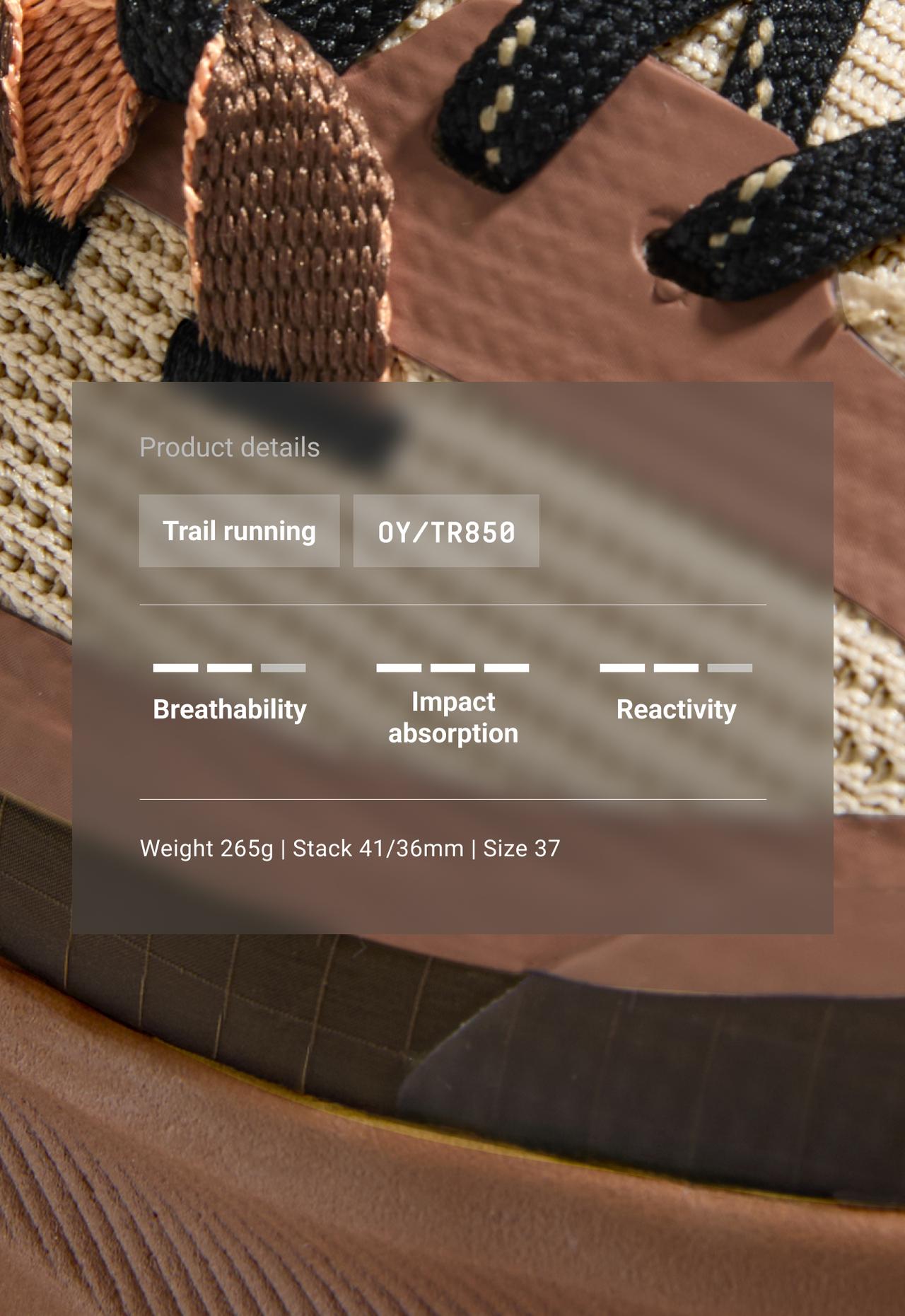 Trail trainers OY/TR 850 — BROWN