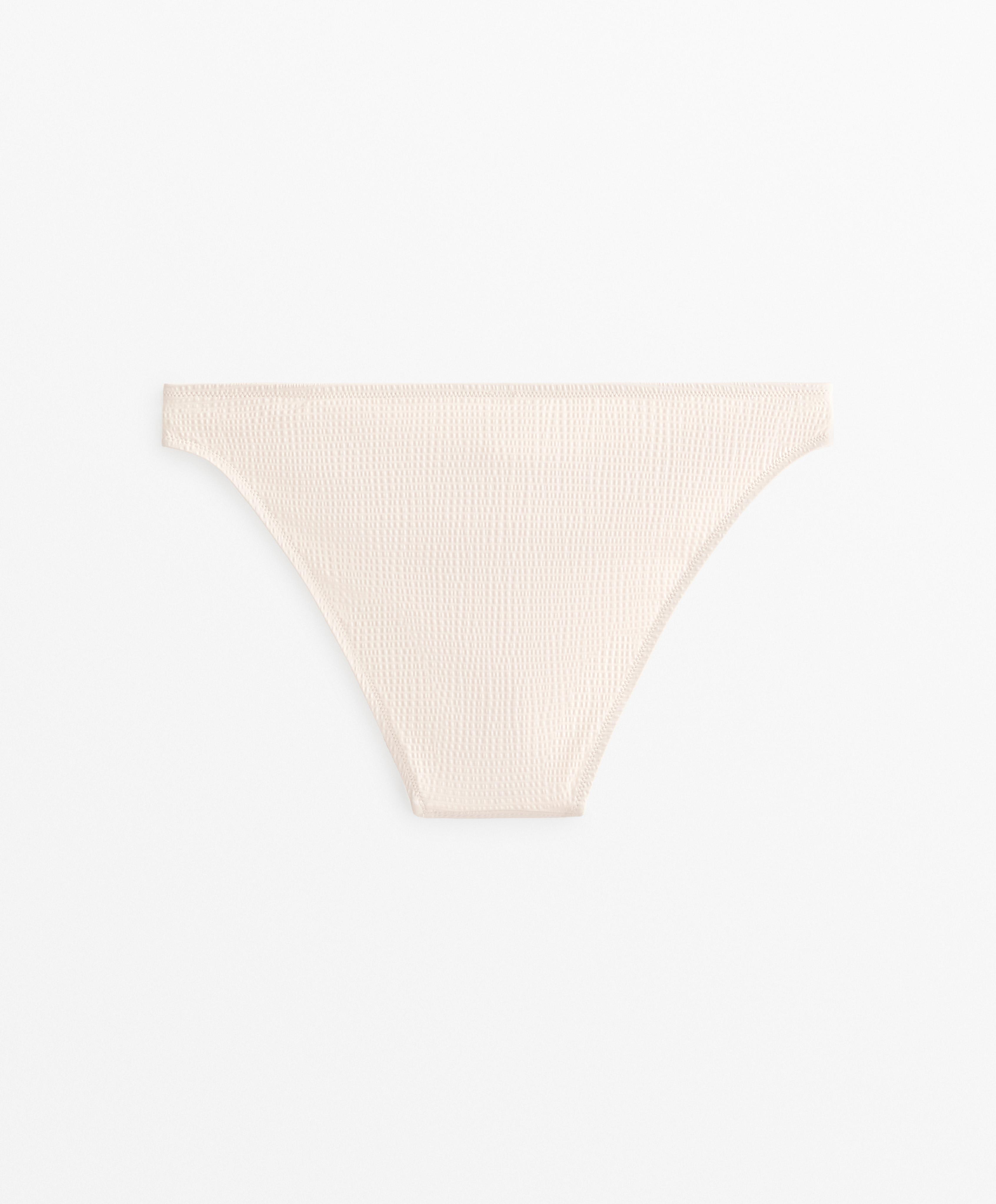 Textured classic bikini briefs