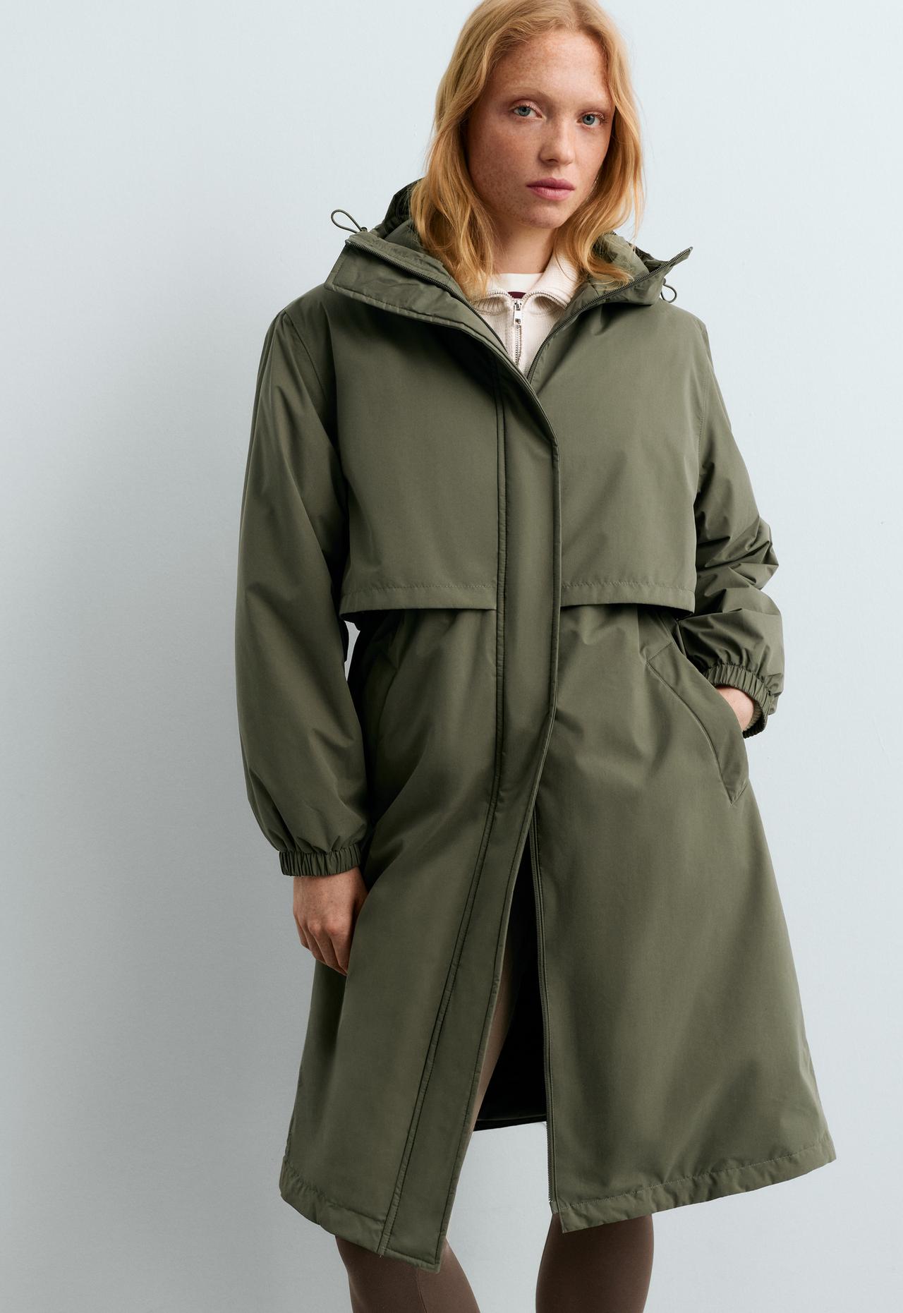 FELLEX® Aerogel 10K waterproof long padded jacket — KHAKI