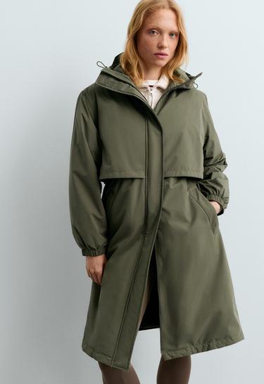 FELLEX® Aerogel 10K waterproof long padded jacket — KHAKI 3