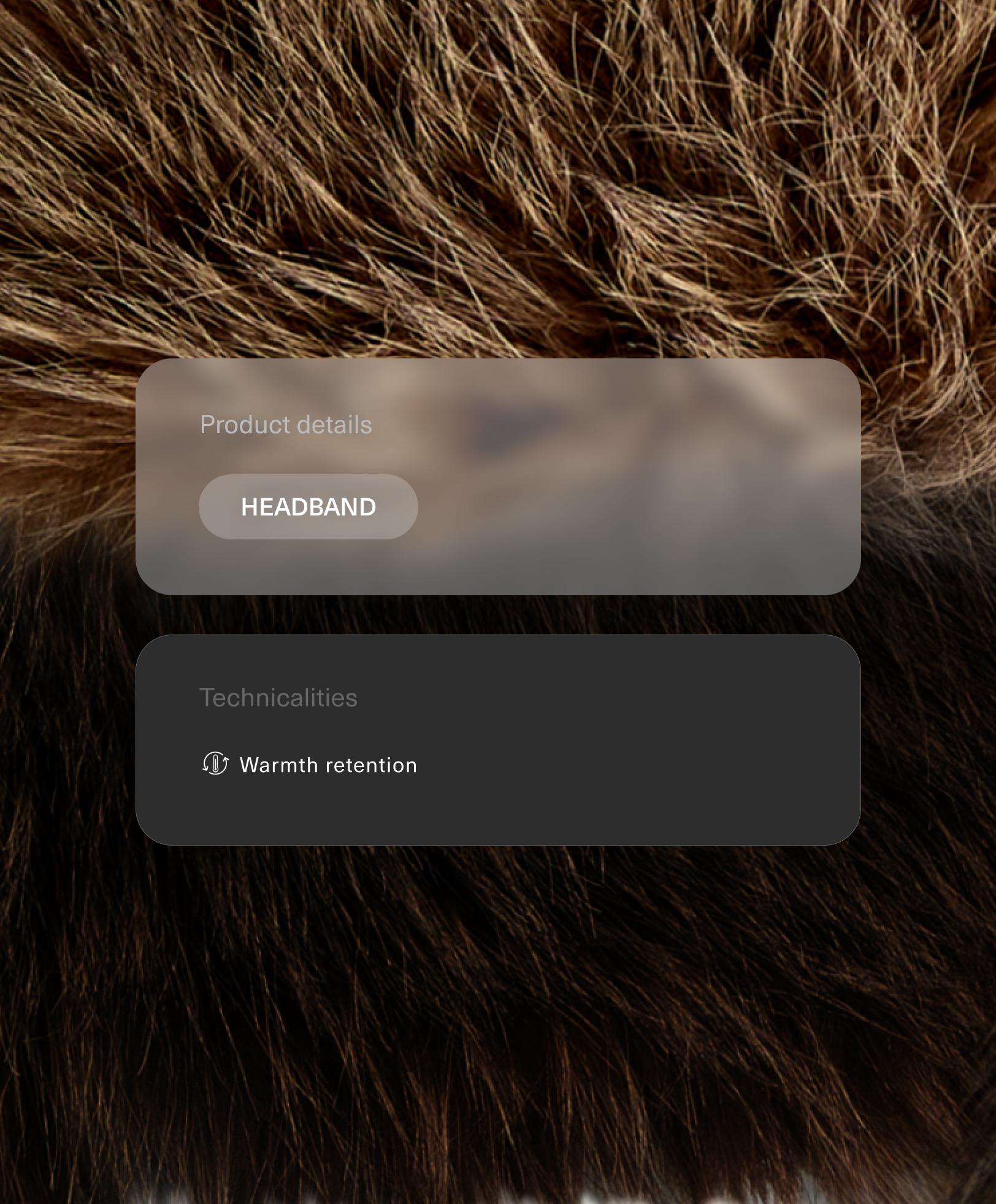 Gorro efecto pelo - Rebajas