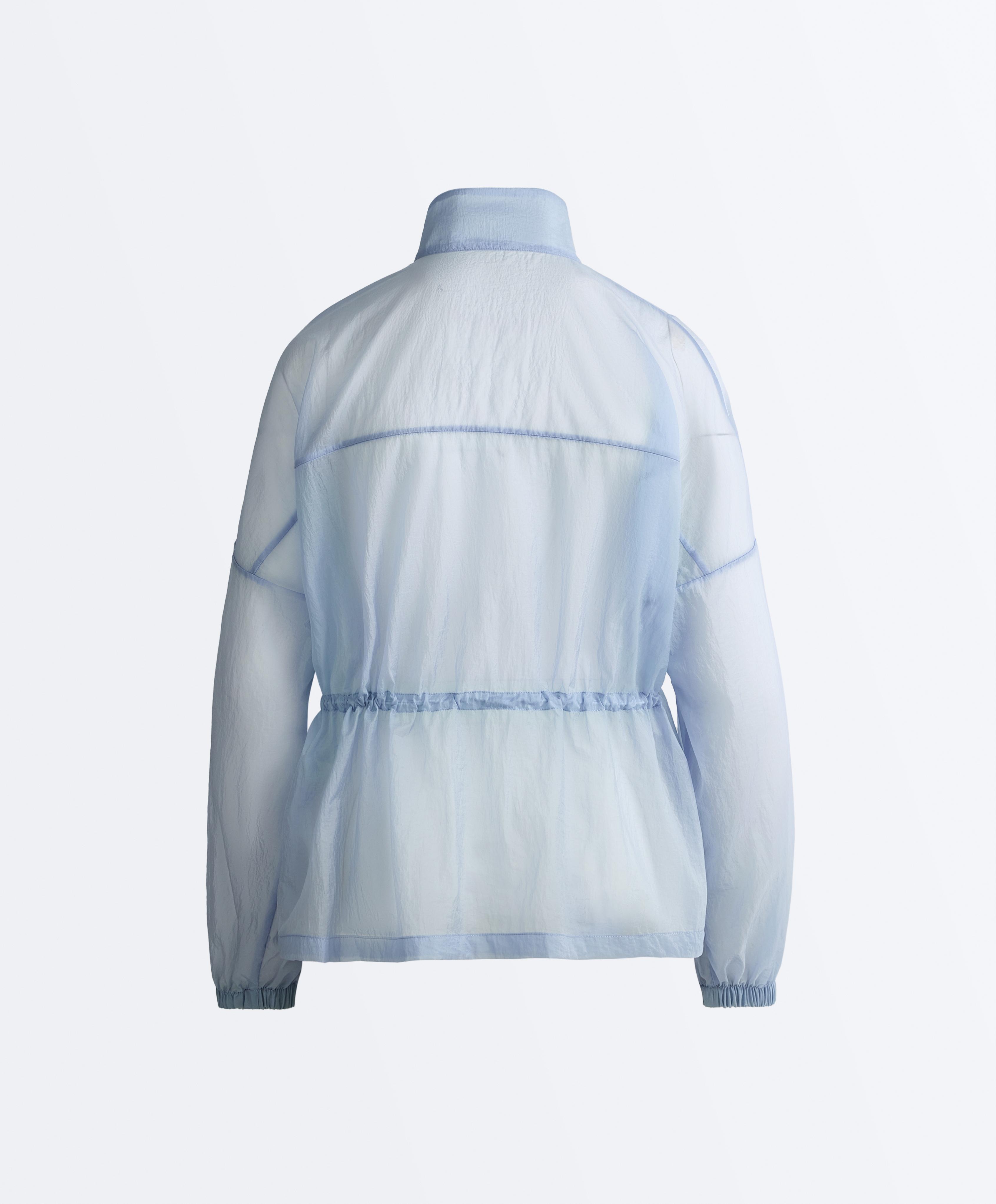 Lightweight track jacket — MID GREY-BLUE