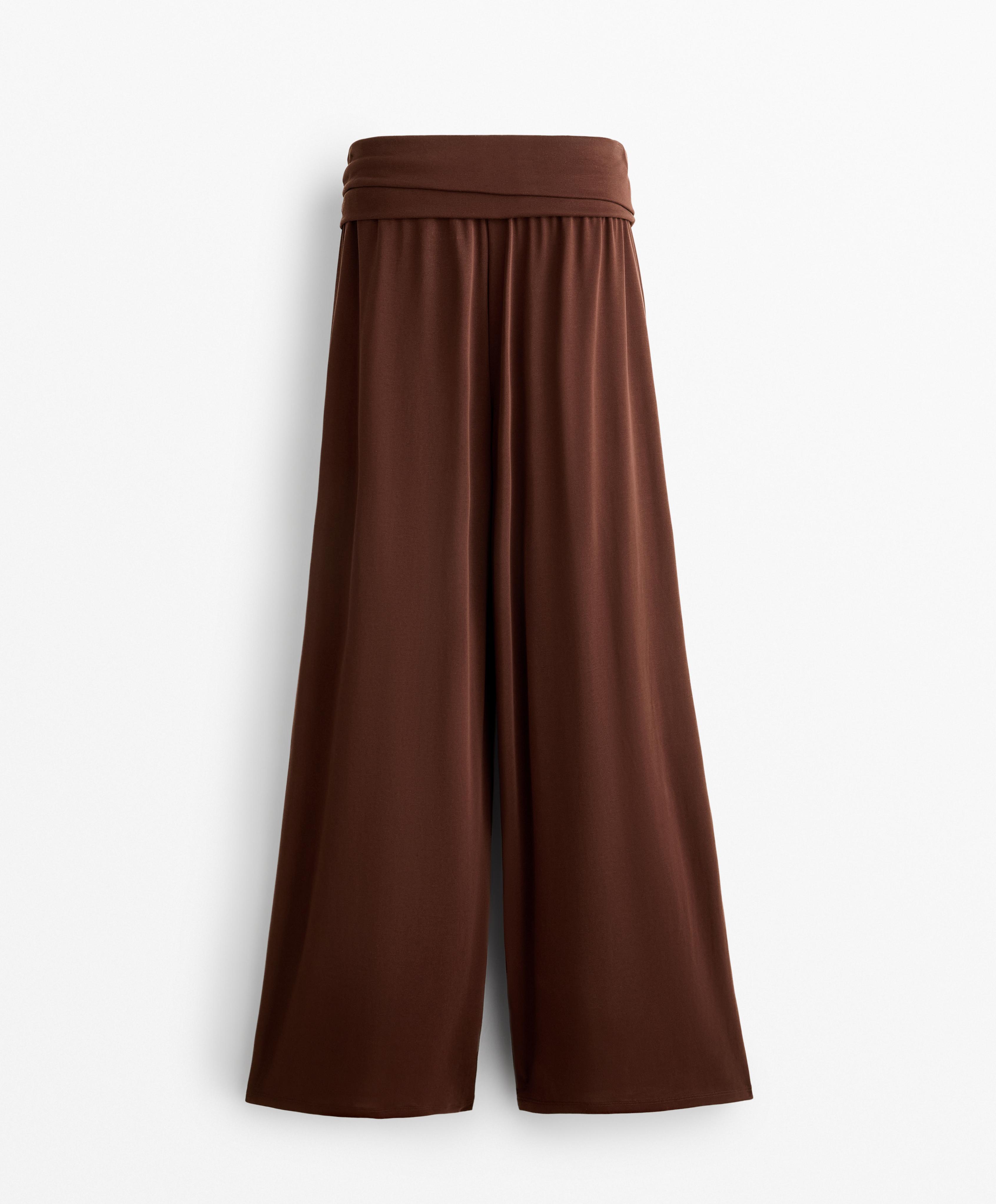 Pantaloni pareo morbidi con modal