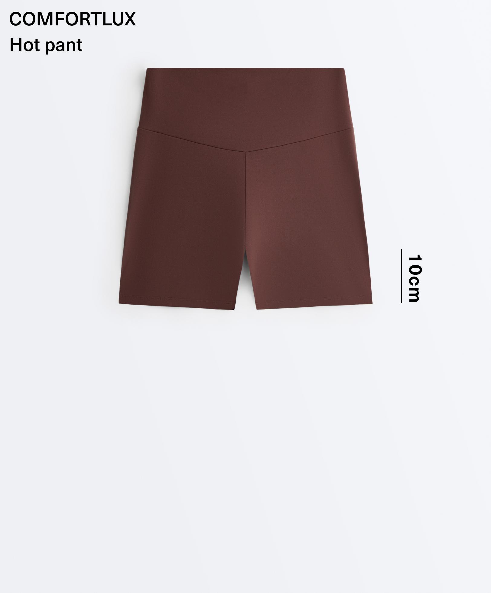 Comfortlux high-rise 10cm hot pants