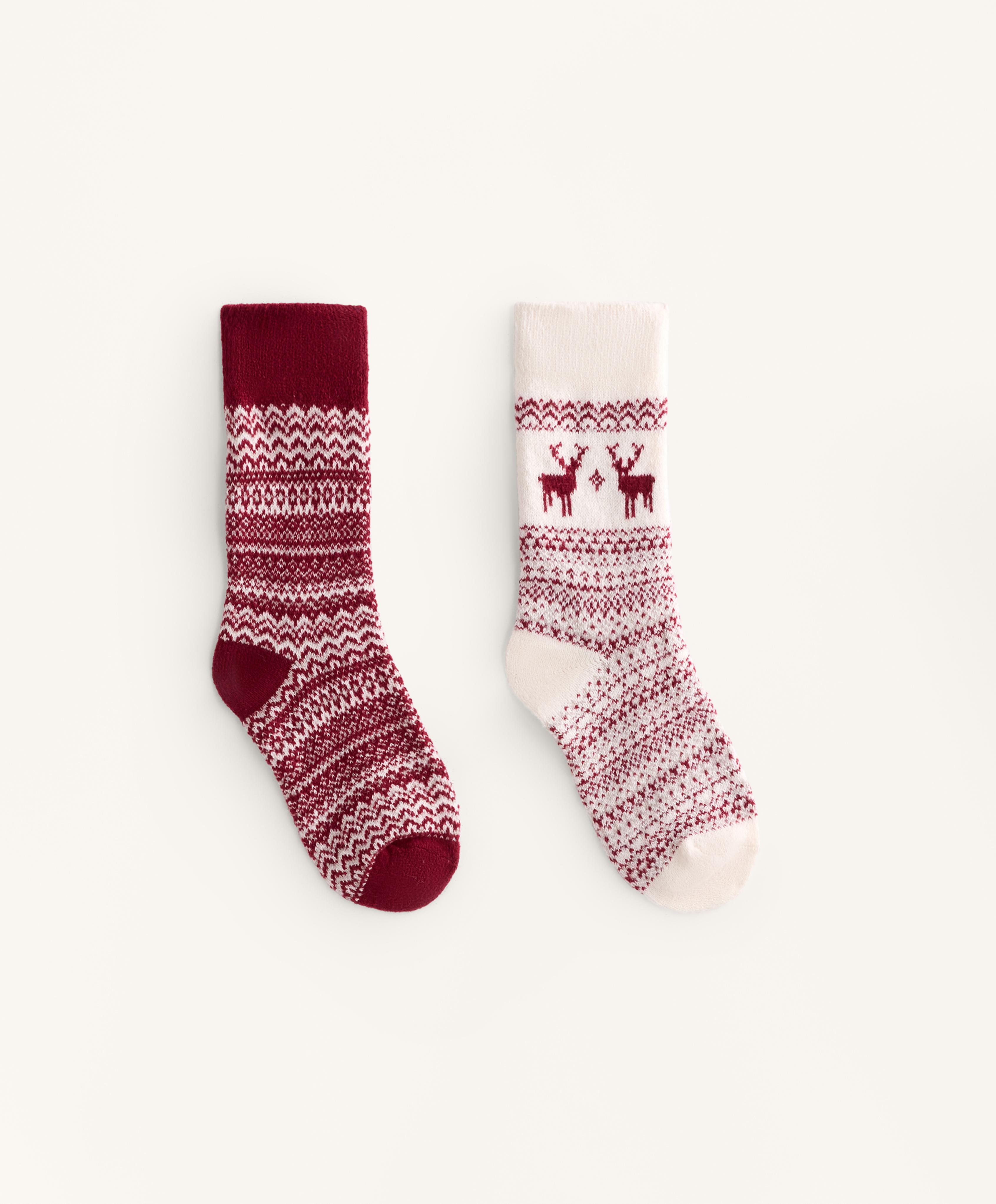 2 paar klassieke jacquard sokken 2 paar klassieke jacquard sokken