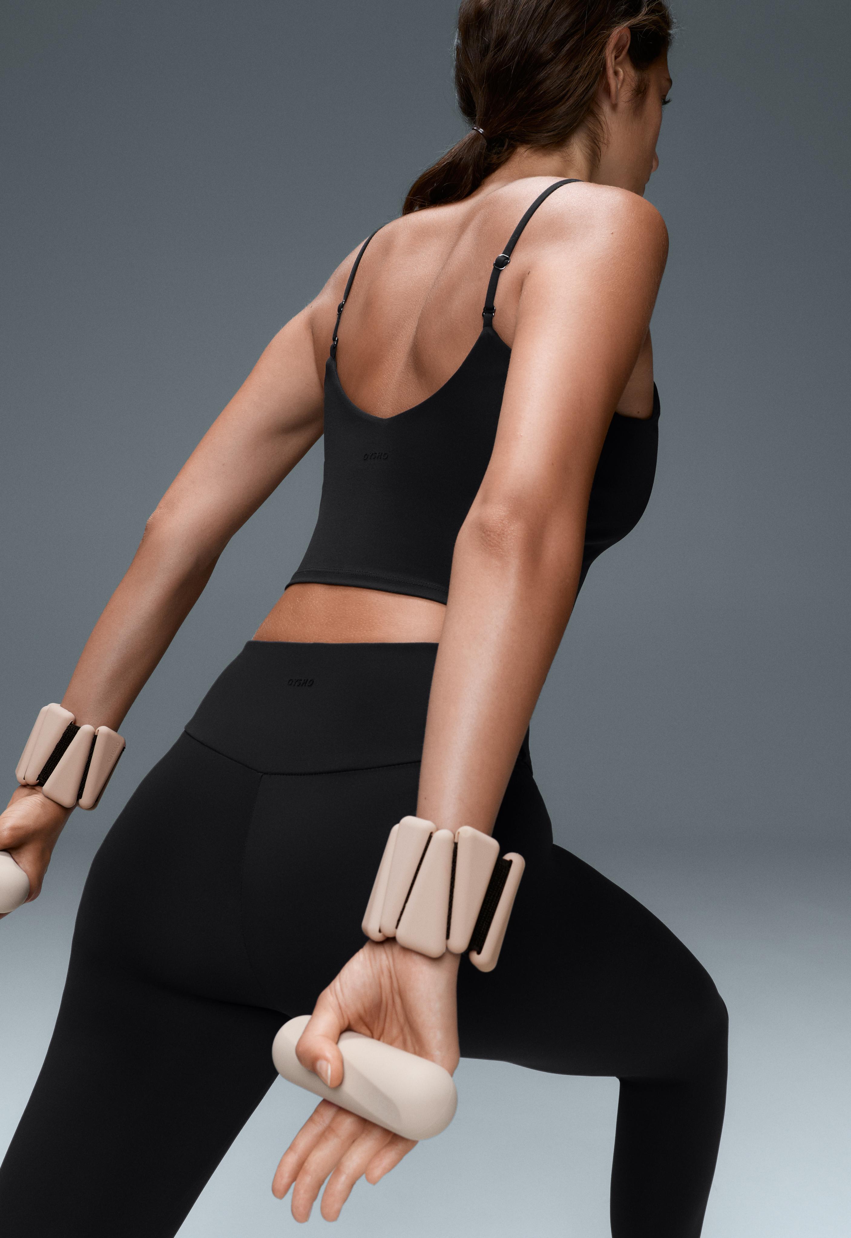Comfortlux tank top with adjustable straps — BLACK