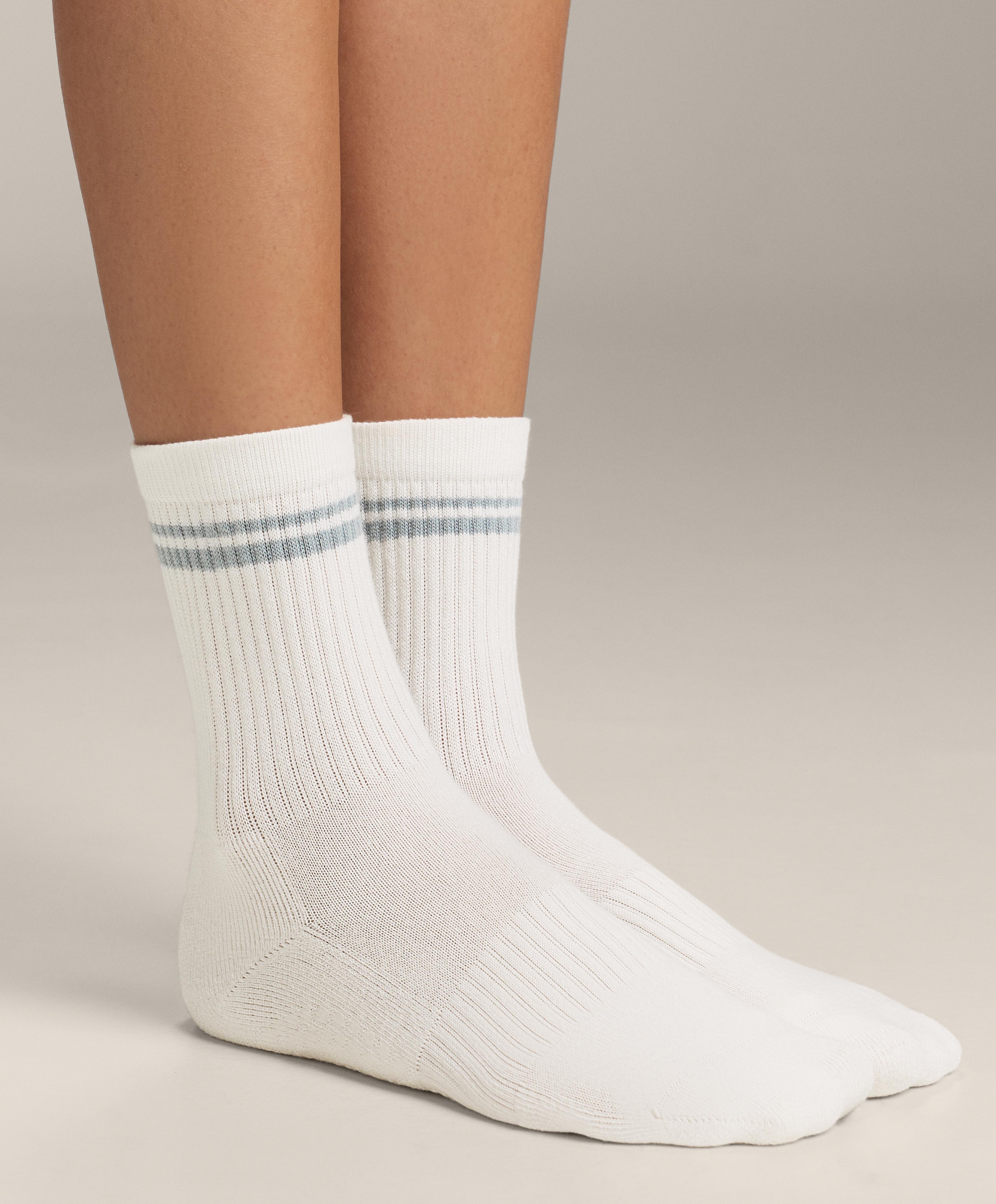 2 Paar Classic-Socken für Yoga und Pilates aus Baumwollmischung - Sale