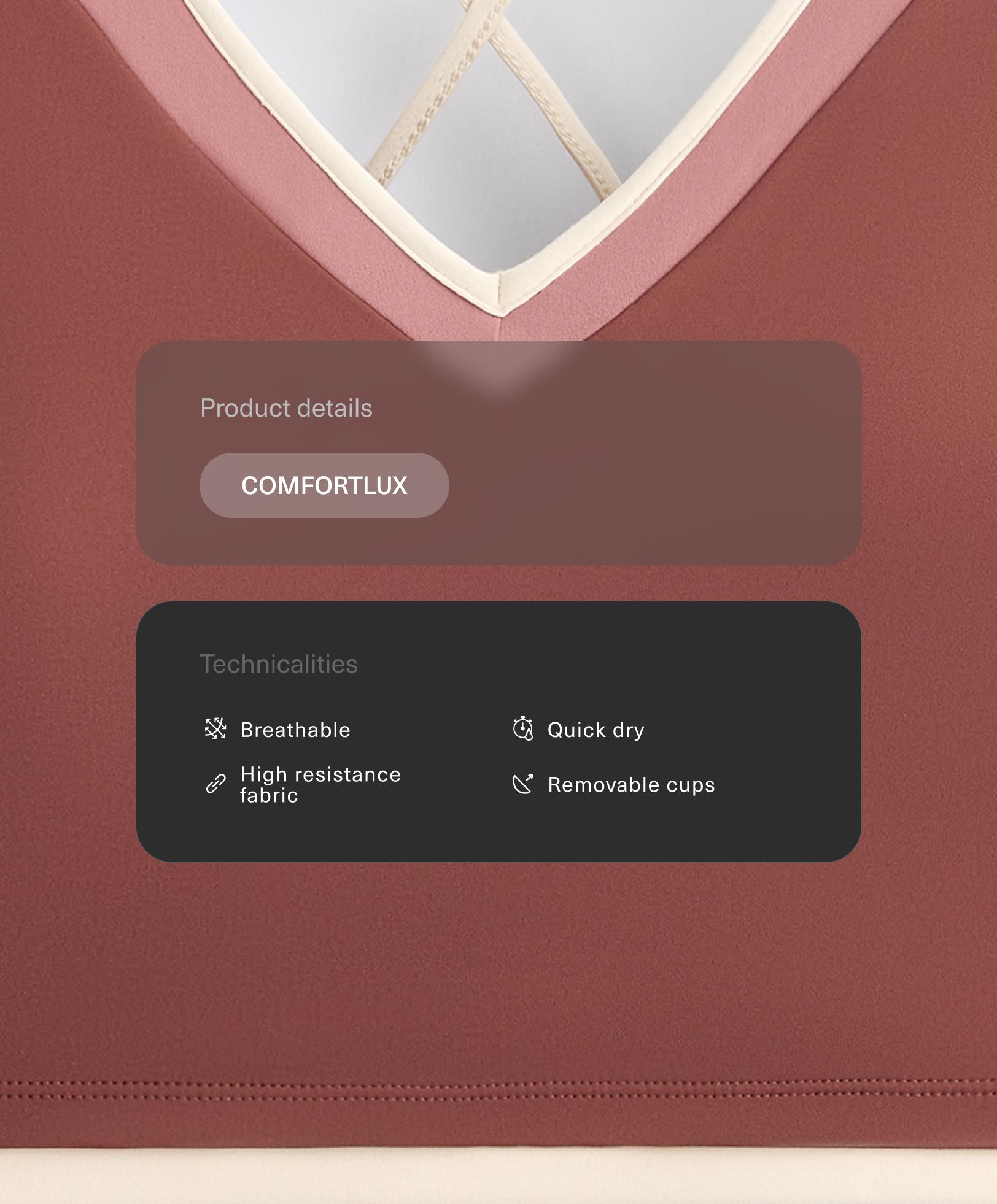 Comfortlux block Tank top Comfortlux block Tank top