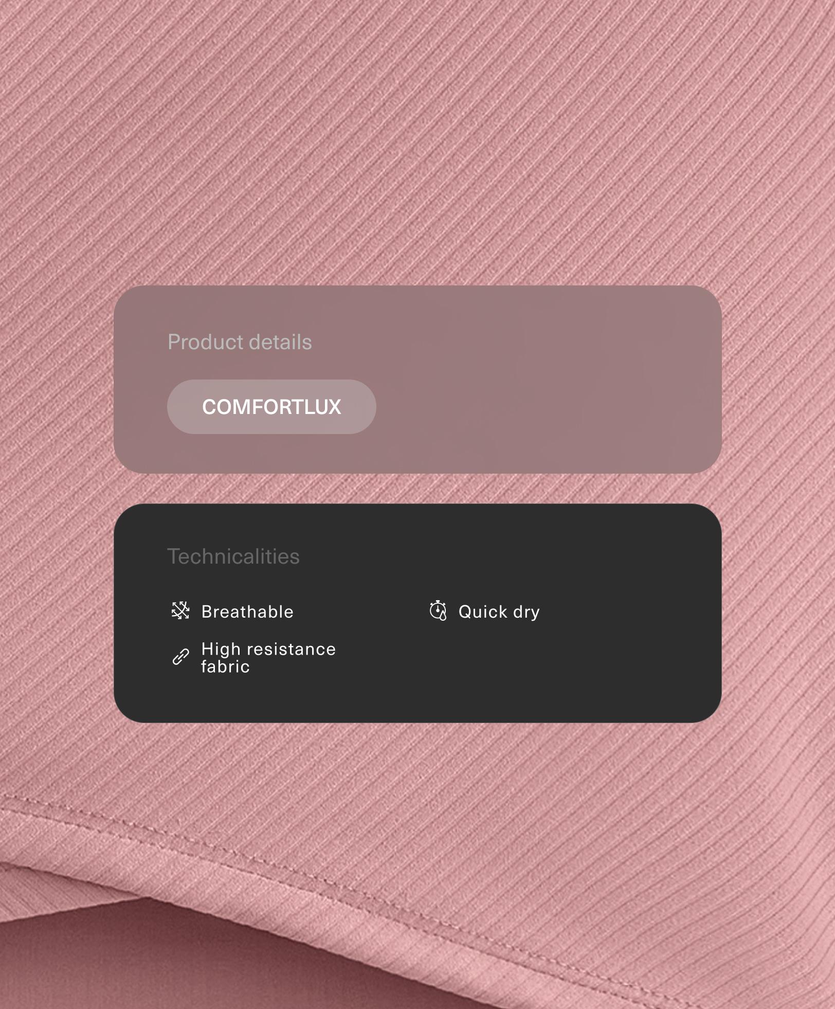 Comfortlux crossover sleeveless Tank top Comfortlux crossover sleeveless Tank top