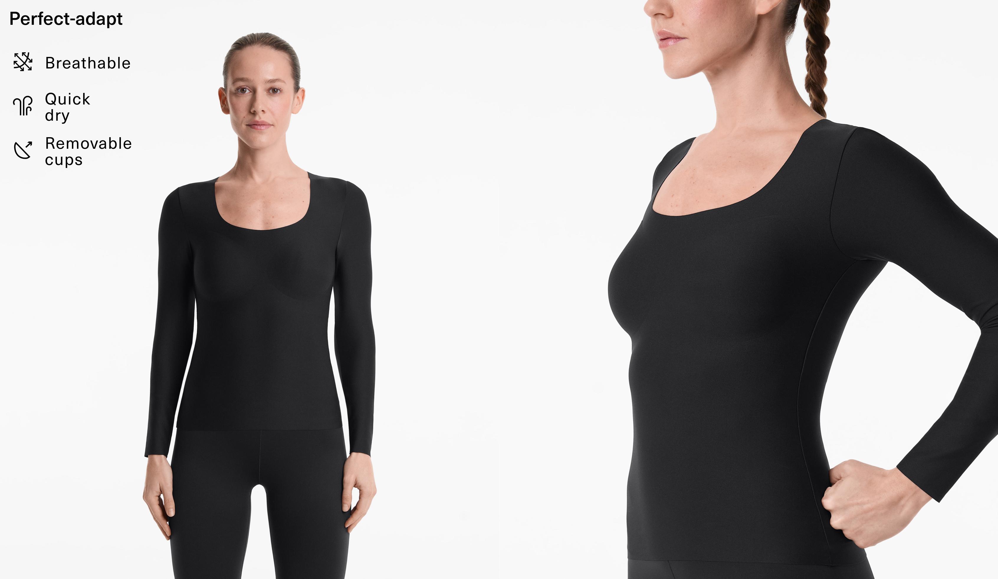 T-shirt à manches longues perfect-adapt