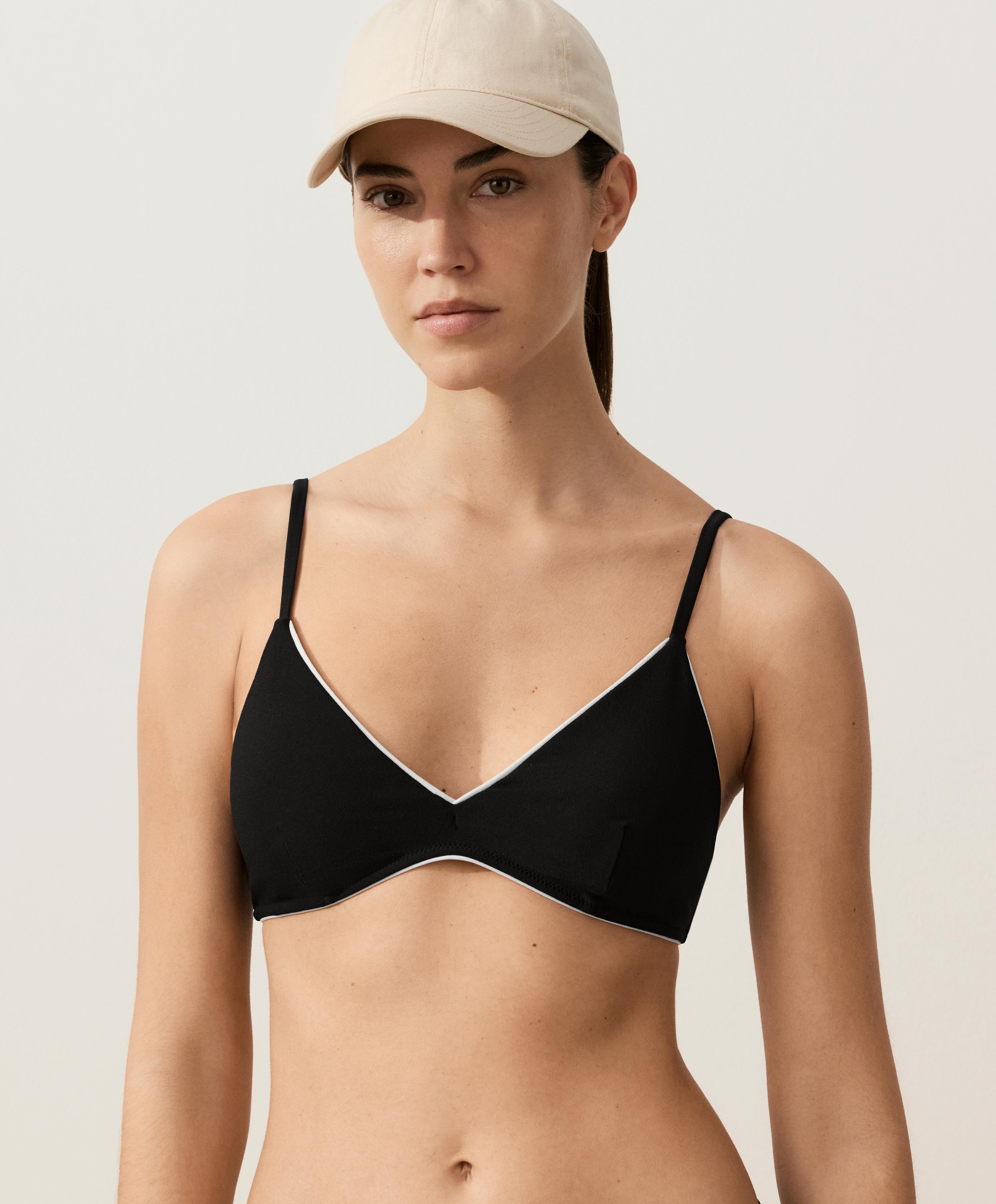 بيكيني توب مثلث بعقدة