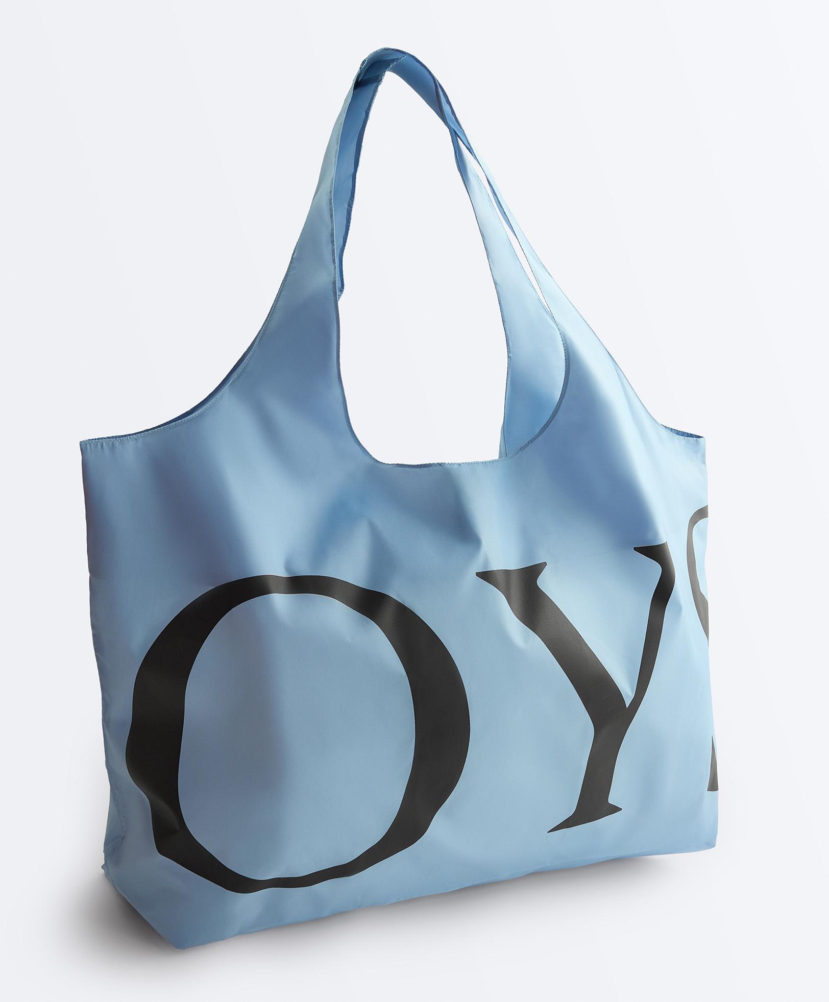 OYSHO Packable Bag — WASHED BLUE