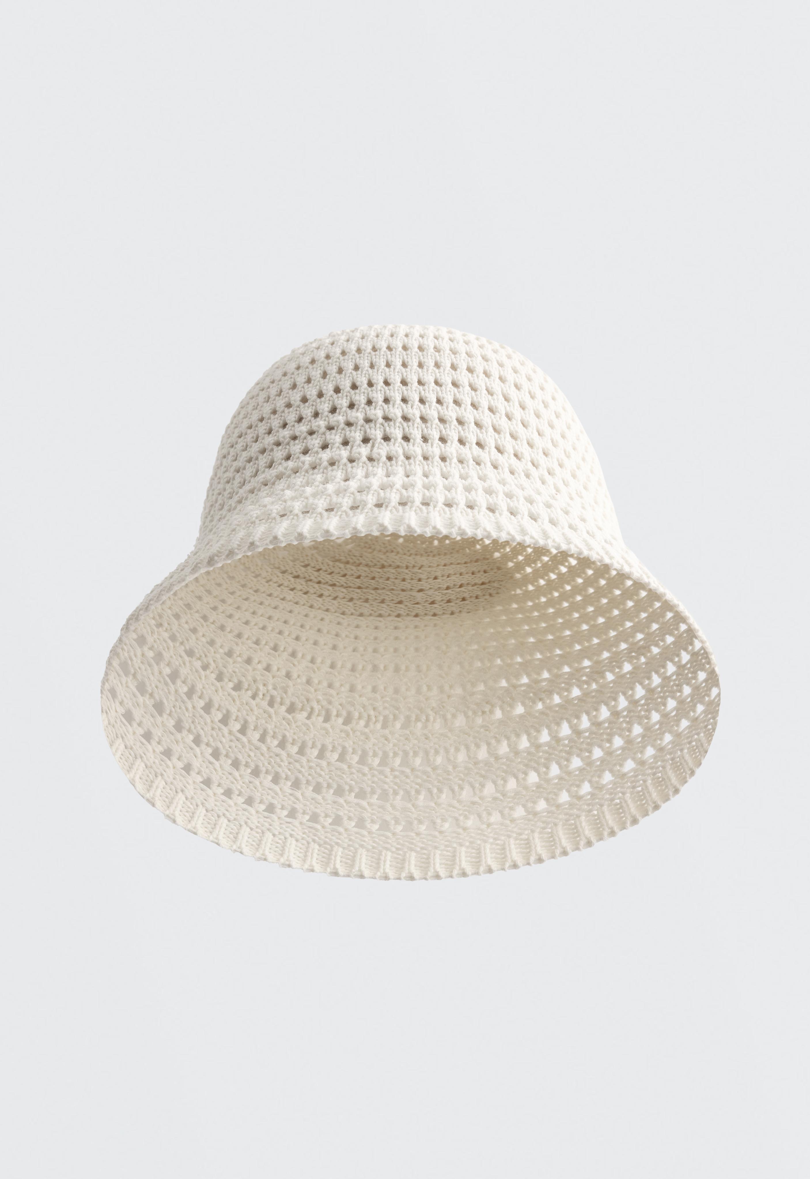 Sombrero crochet 100% algodón