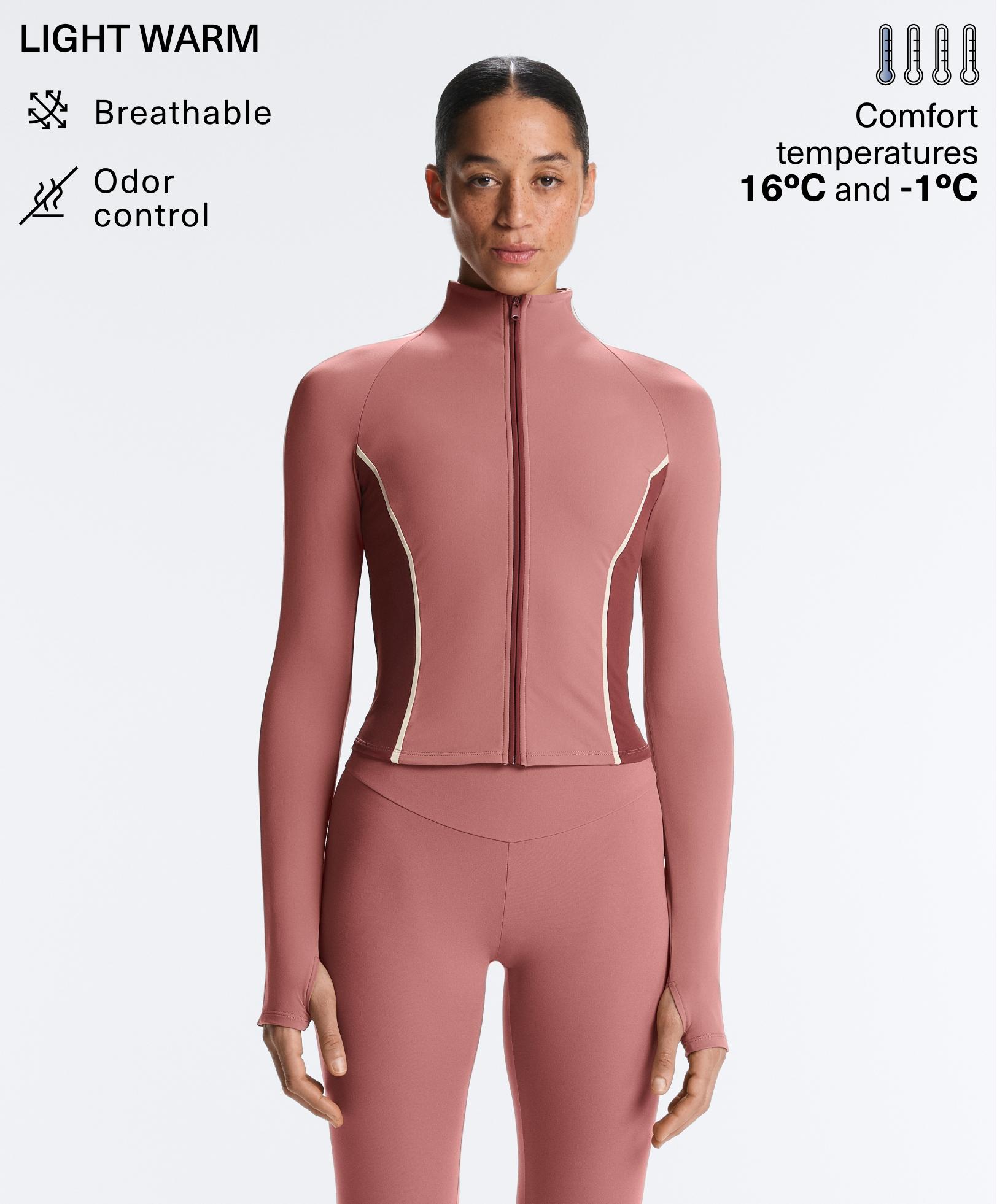 Light warm technical jacket