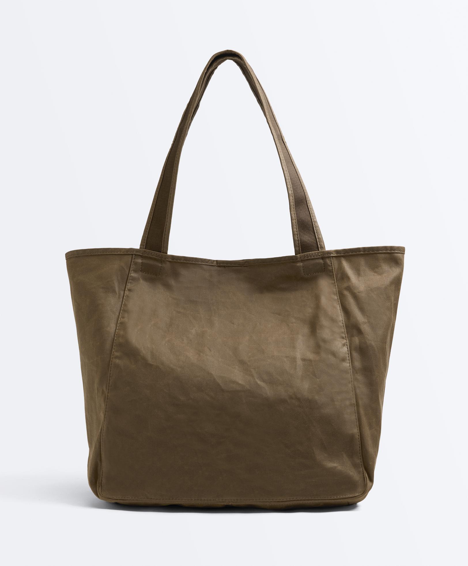 Waxed shopper bag - Sale