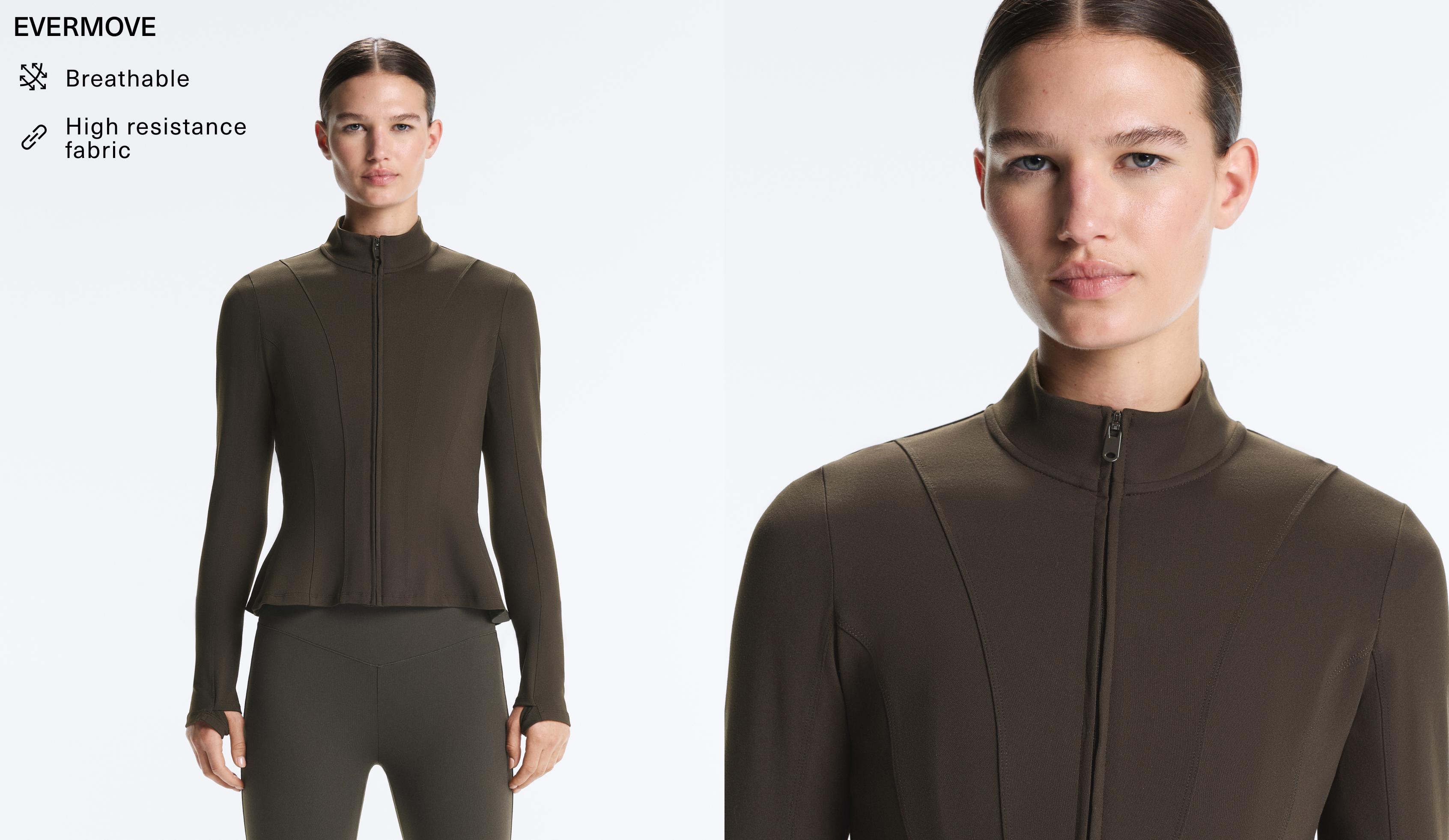 Јакна Evermove пеплум