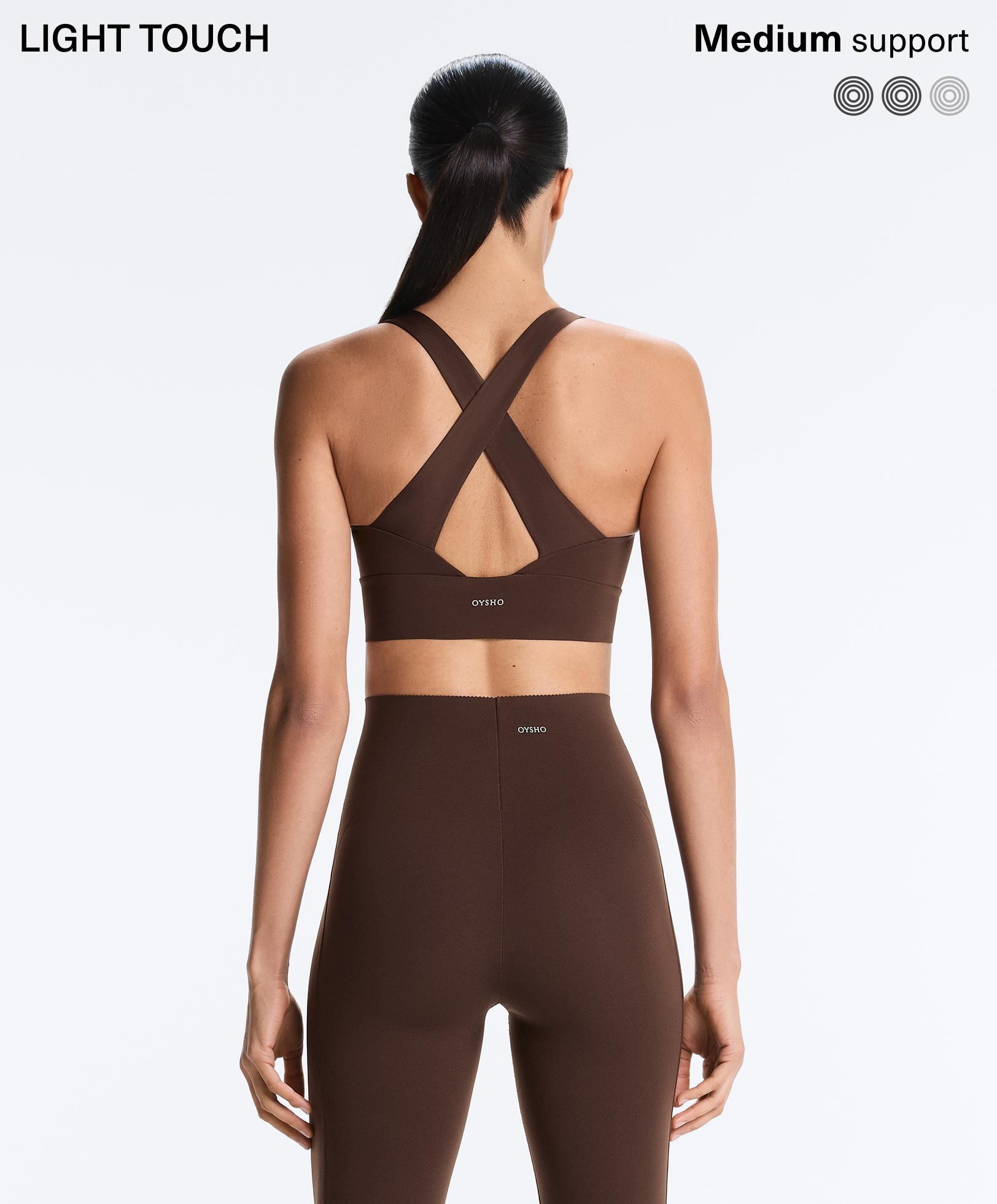 Light Touch medium-support crossover back bra Light Touch medium-support crossover back bra