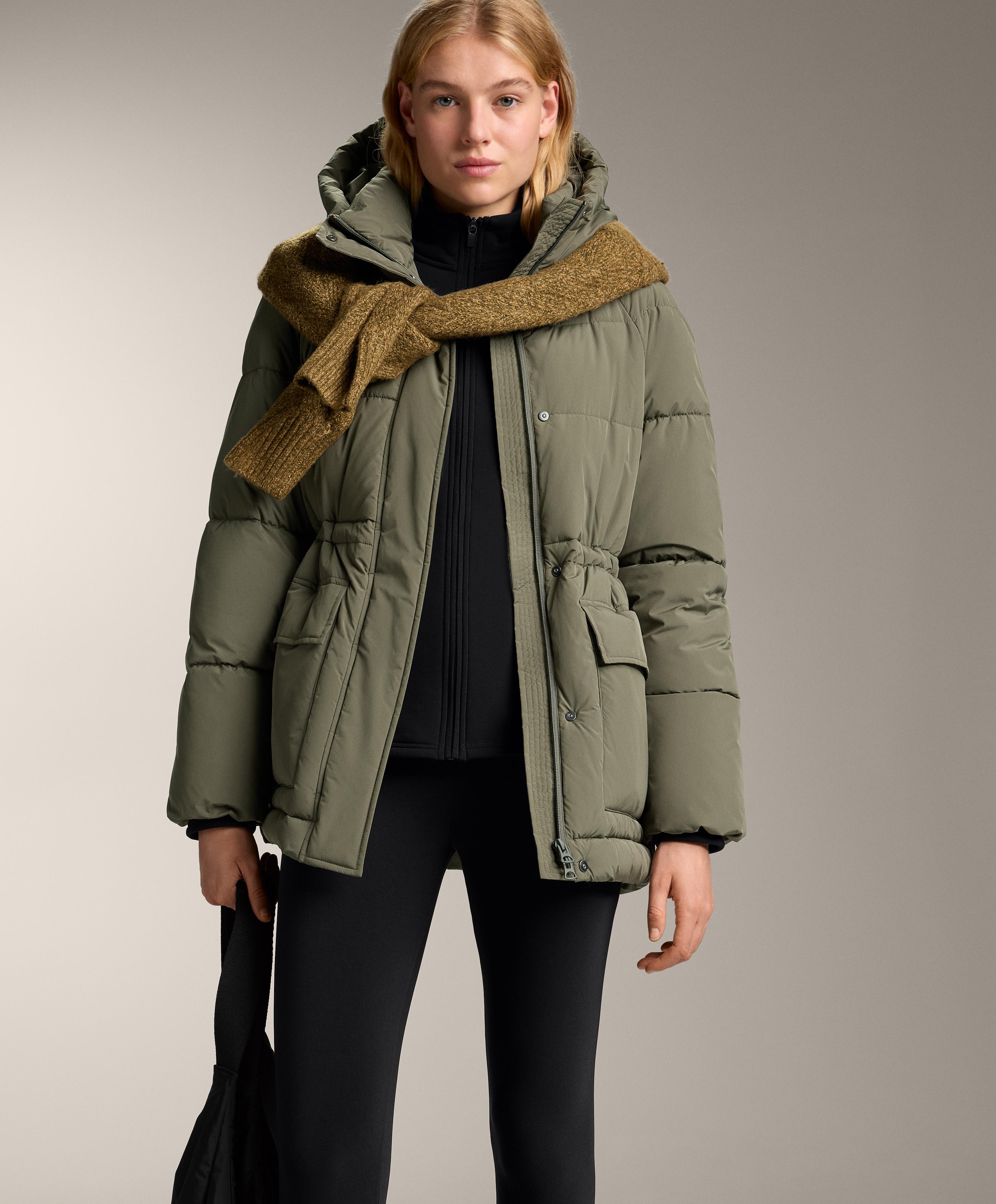 جاكيت تقني طويل دون خياطة‎ فائق الدفء للغاية