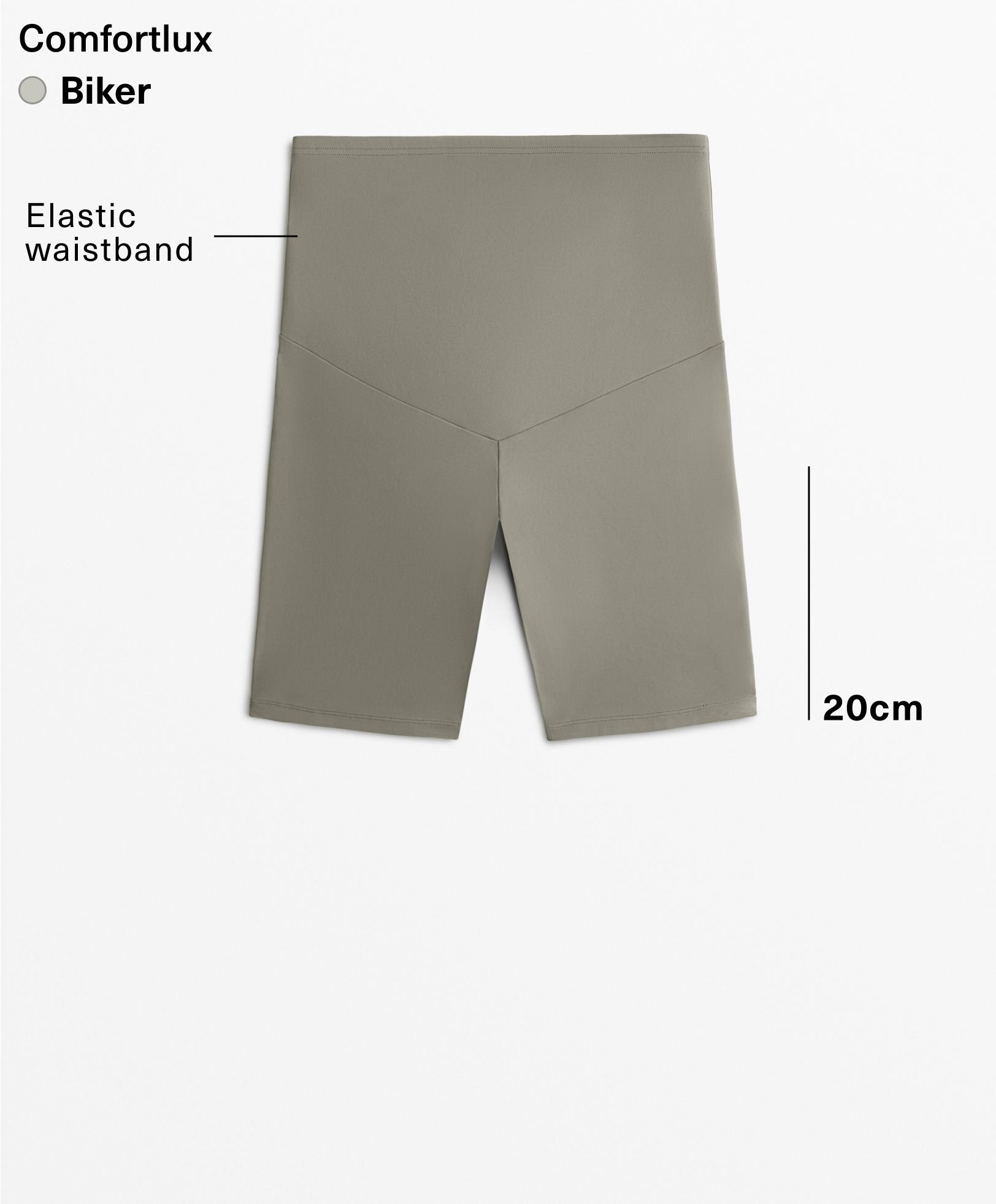 Leggings ciclista comfortlux premamá 20 cm