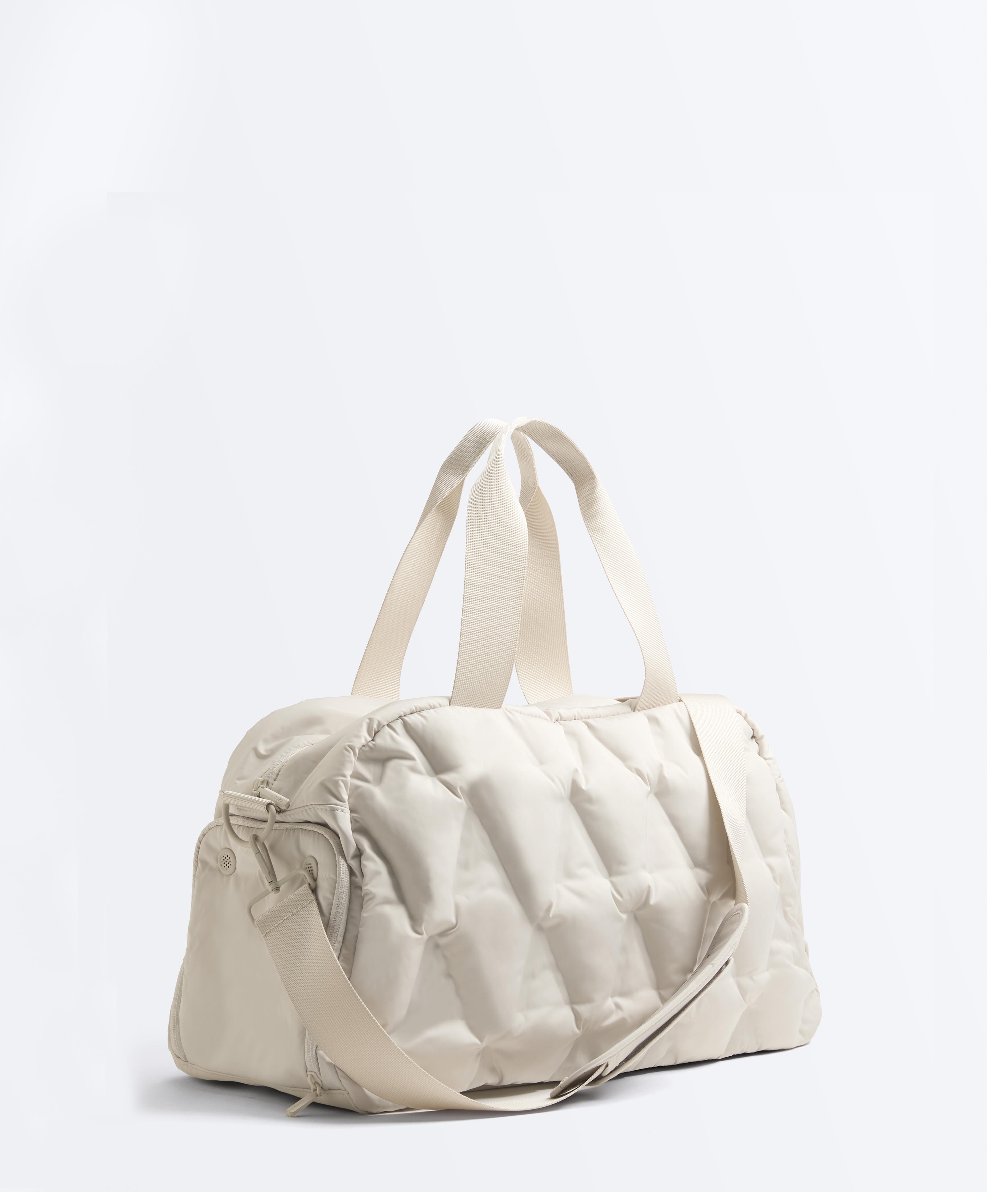 Padded technical Sport bag — ECRU