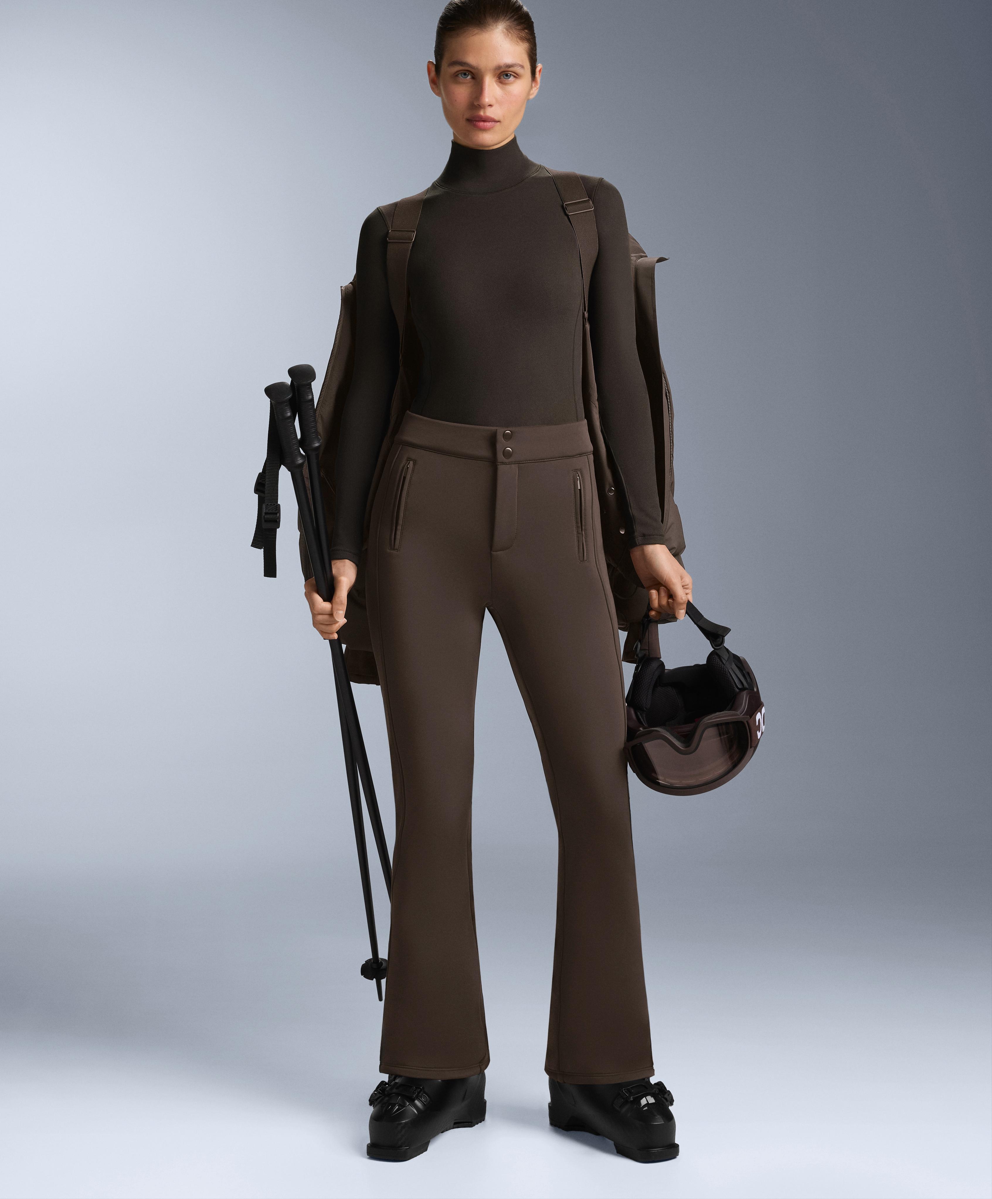 High-neck thermal base layer fleece top - Sale