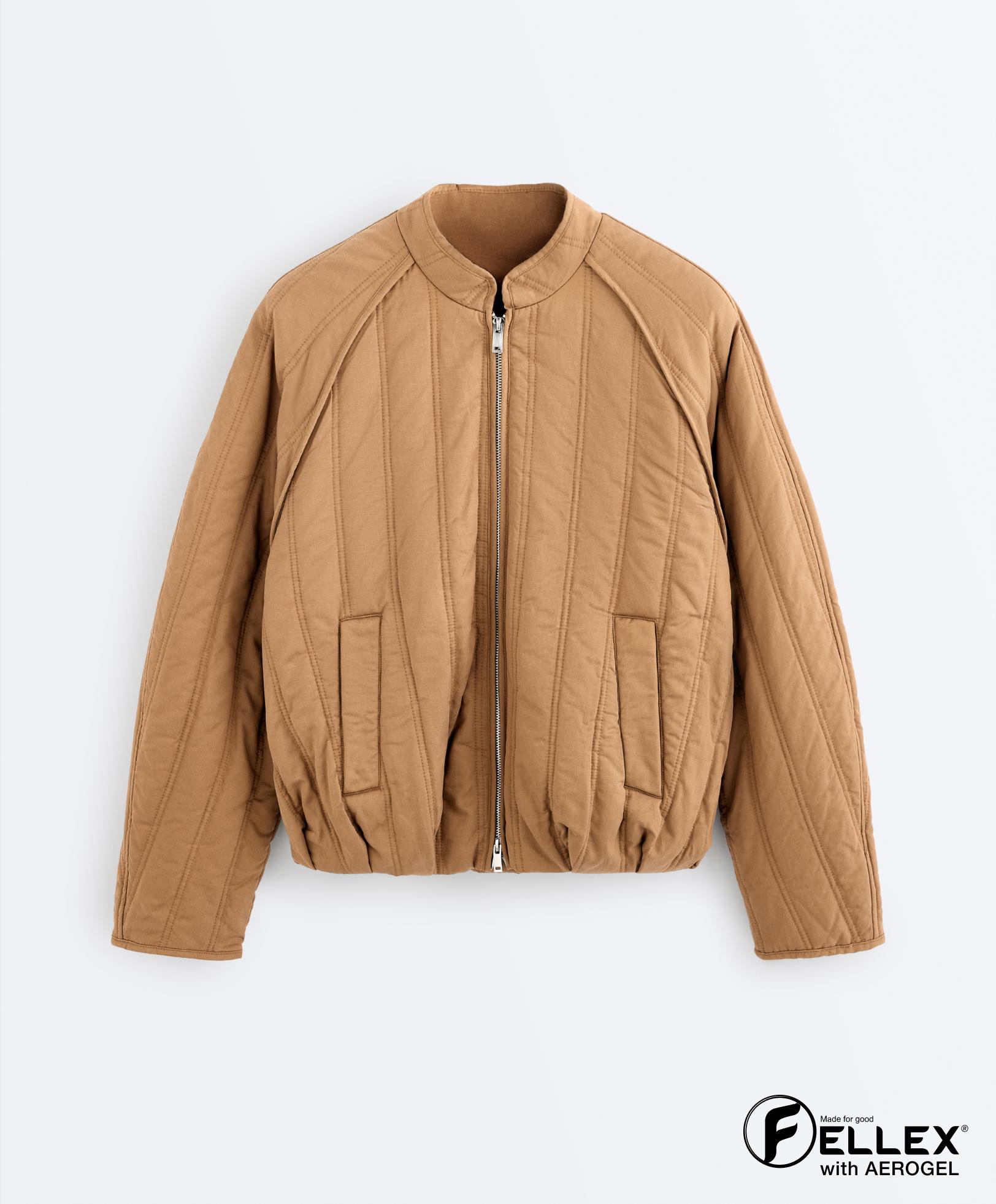 FELLEX® AEROGEL padded jacket — TOFFEE