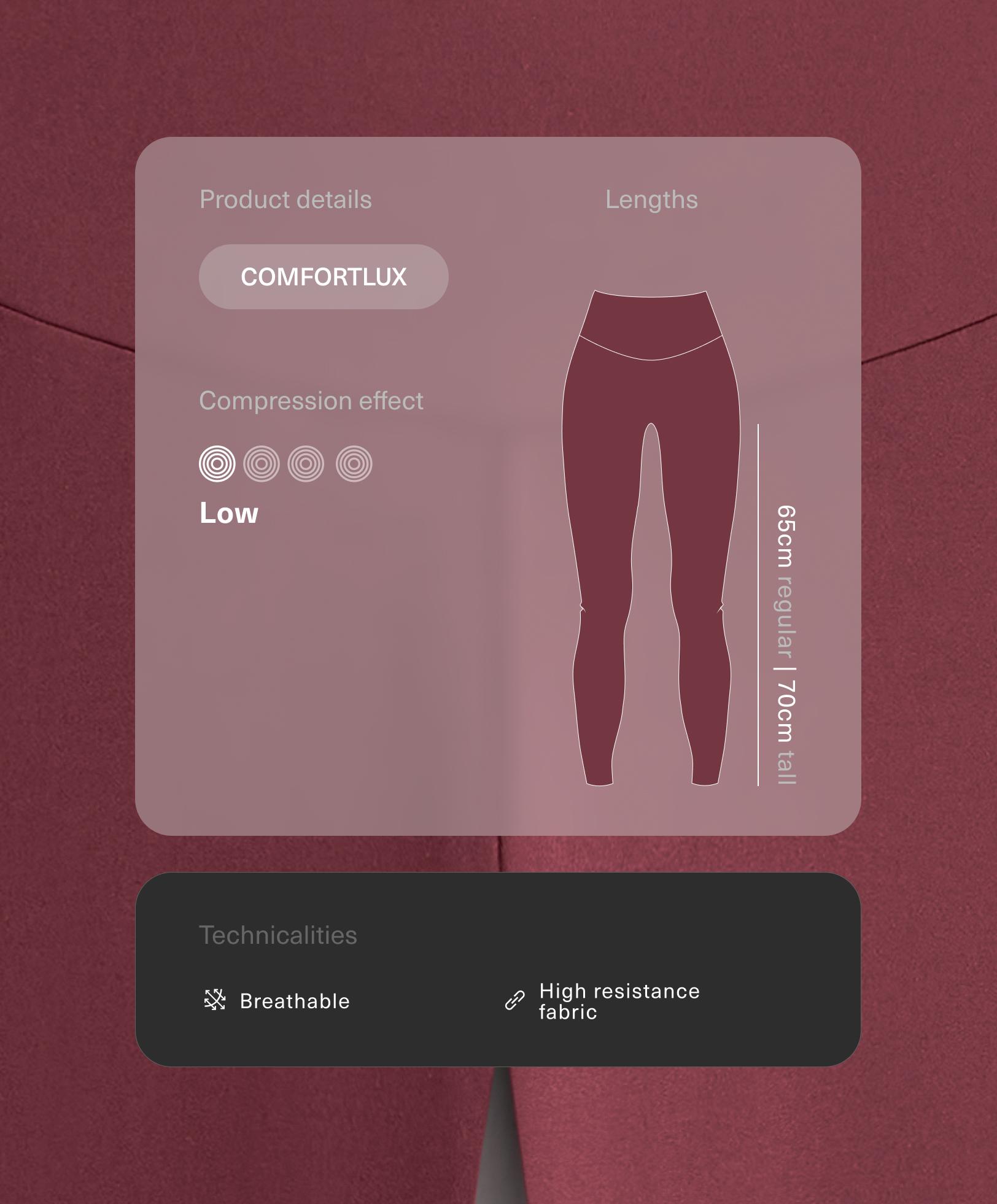 Legging 7/8 taille haute Comfortlux Legging 7/8 taille haute Comfortlux