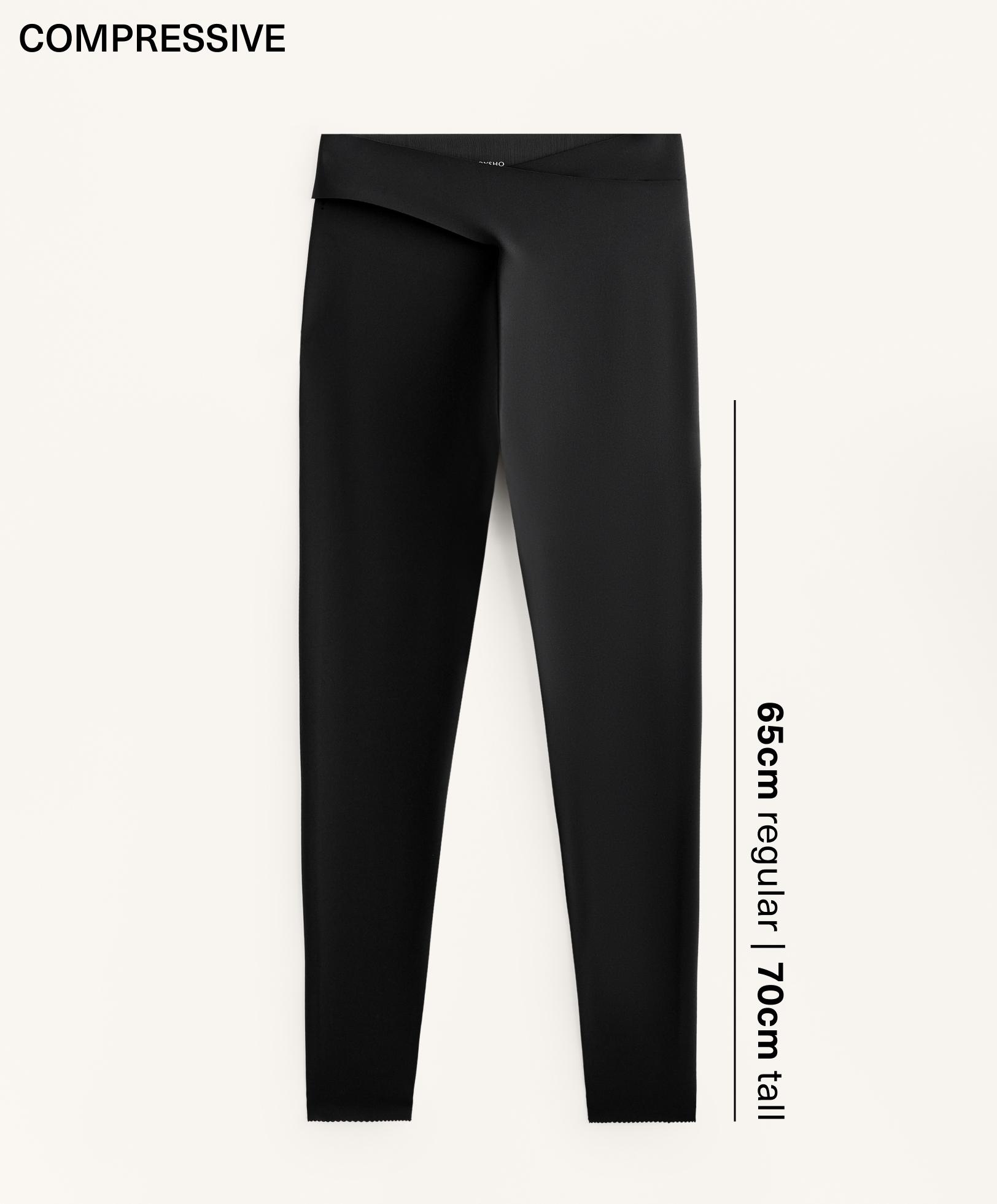 Legging tobillero high rise Compressive cintura cut out