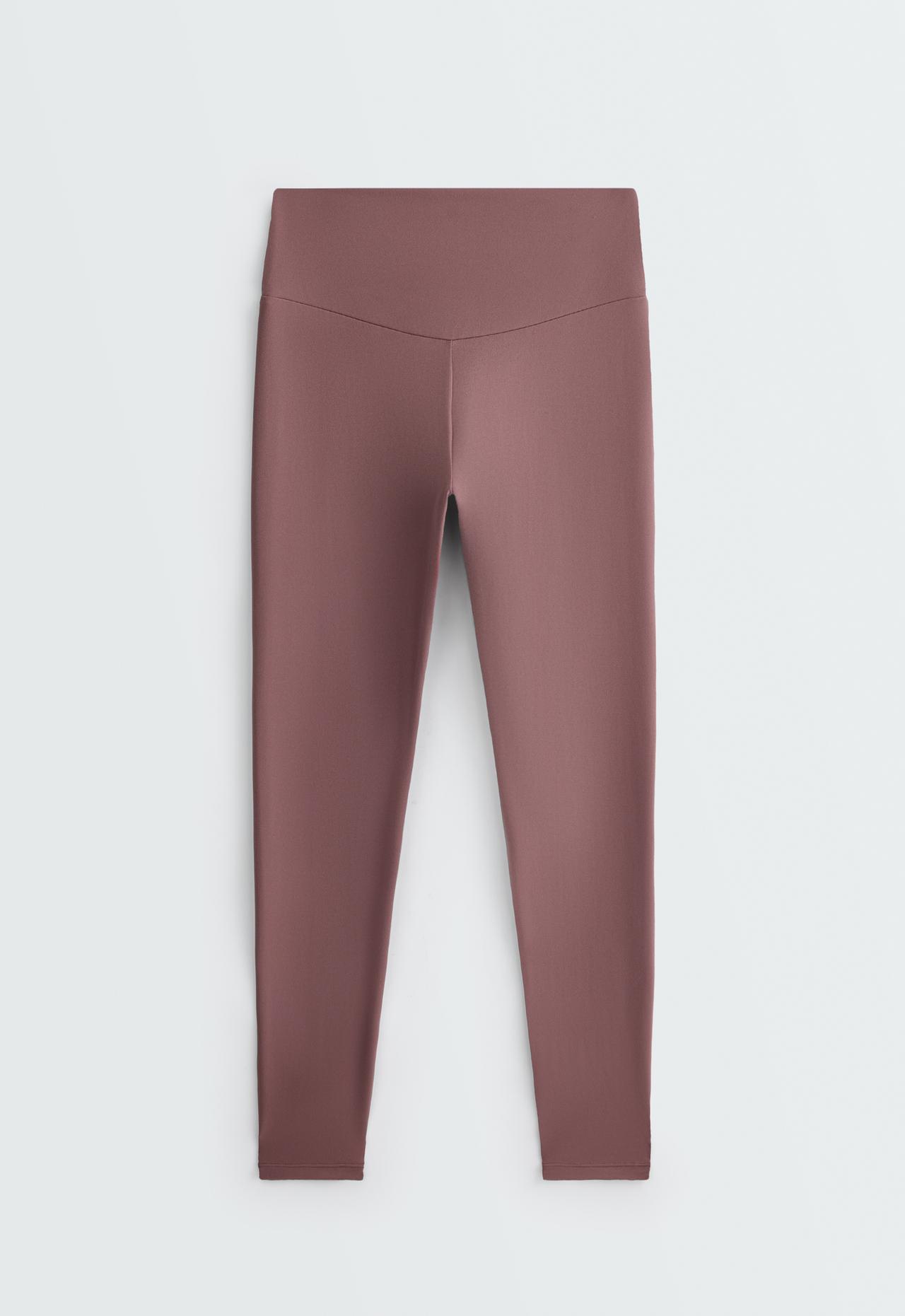 Ankle-length High rise Comfortlux leggings — MAUVE