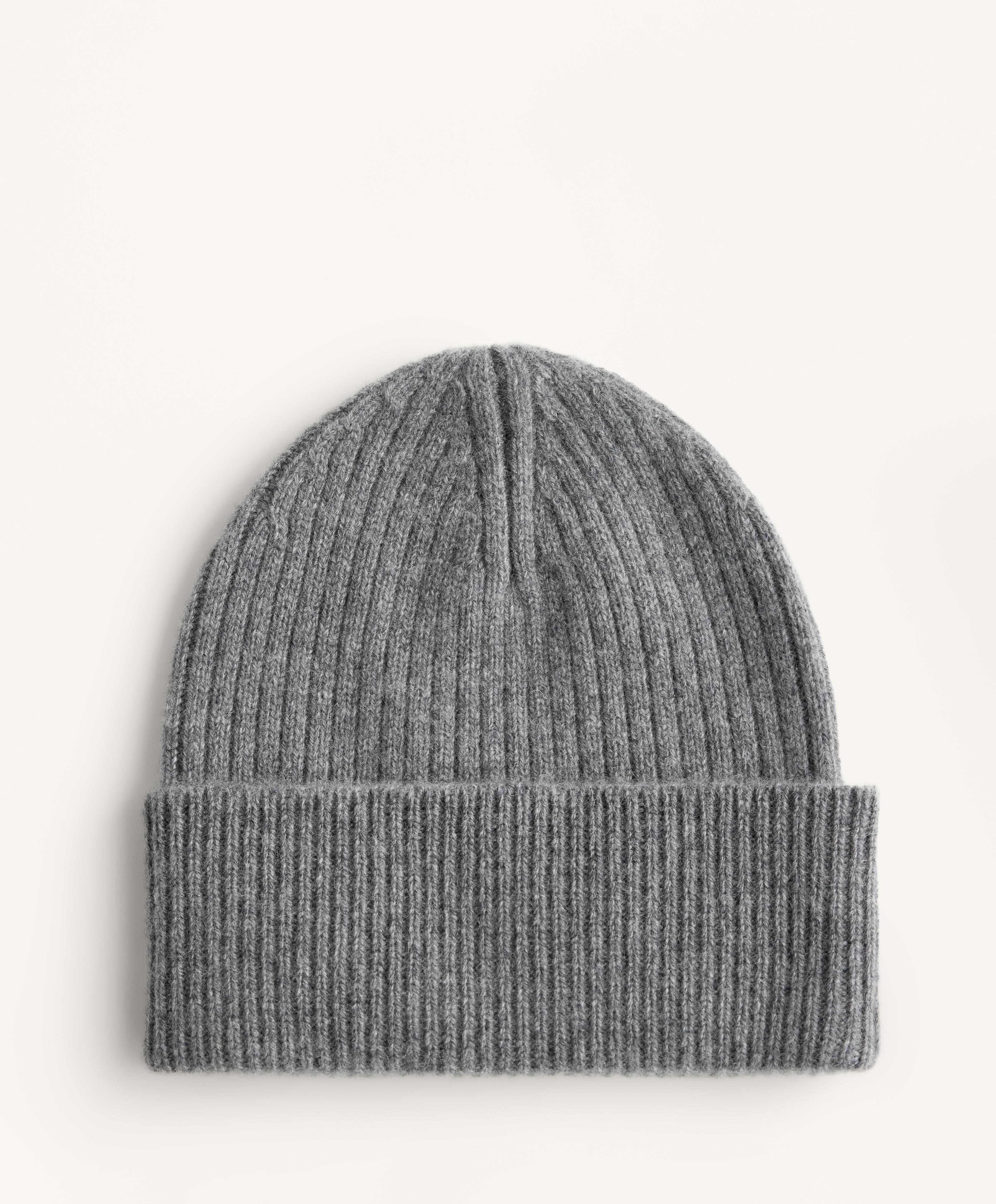 Bonnet en maille 100 % cachemire Bonnet en maille 100 % cachemire