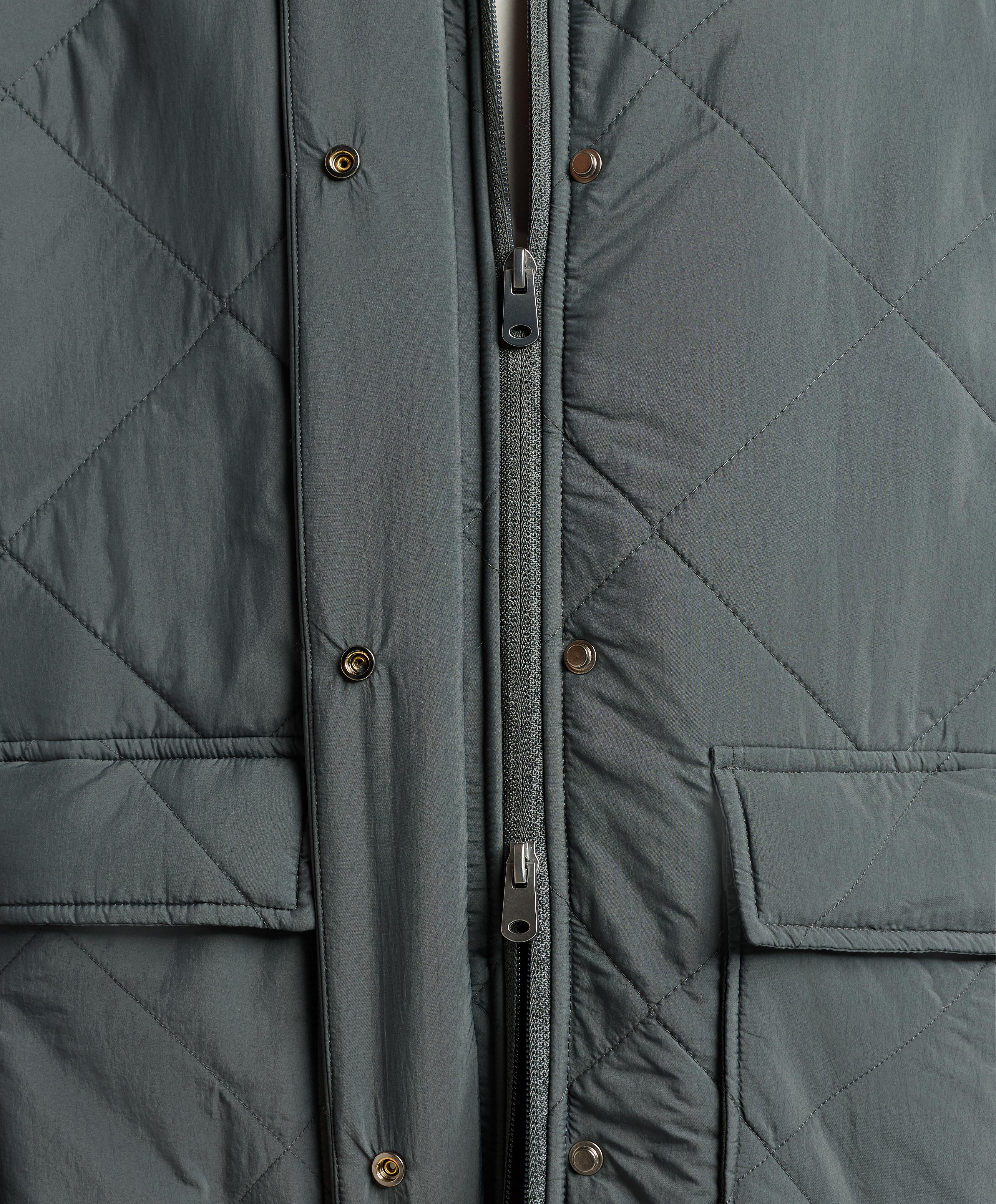 FELLEX® AEROGEL water-repellent padded jacket — ANTHRACITE GREY