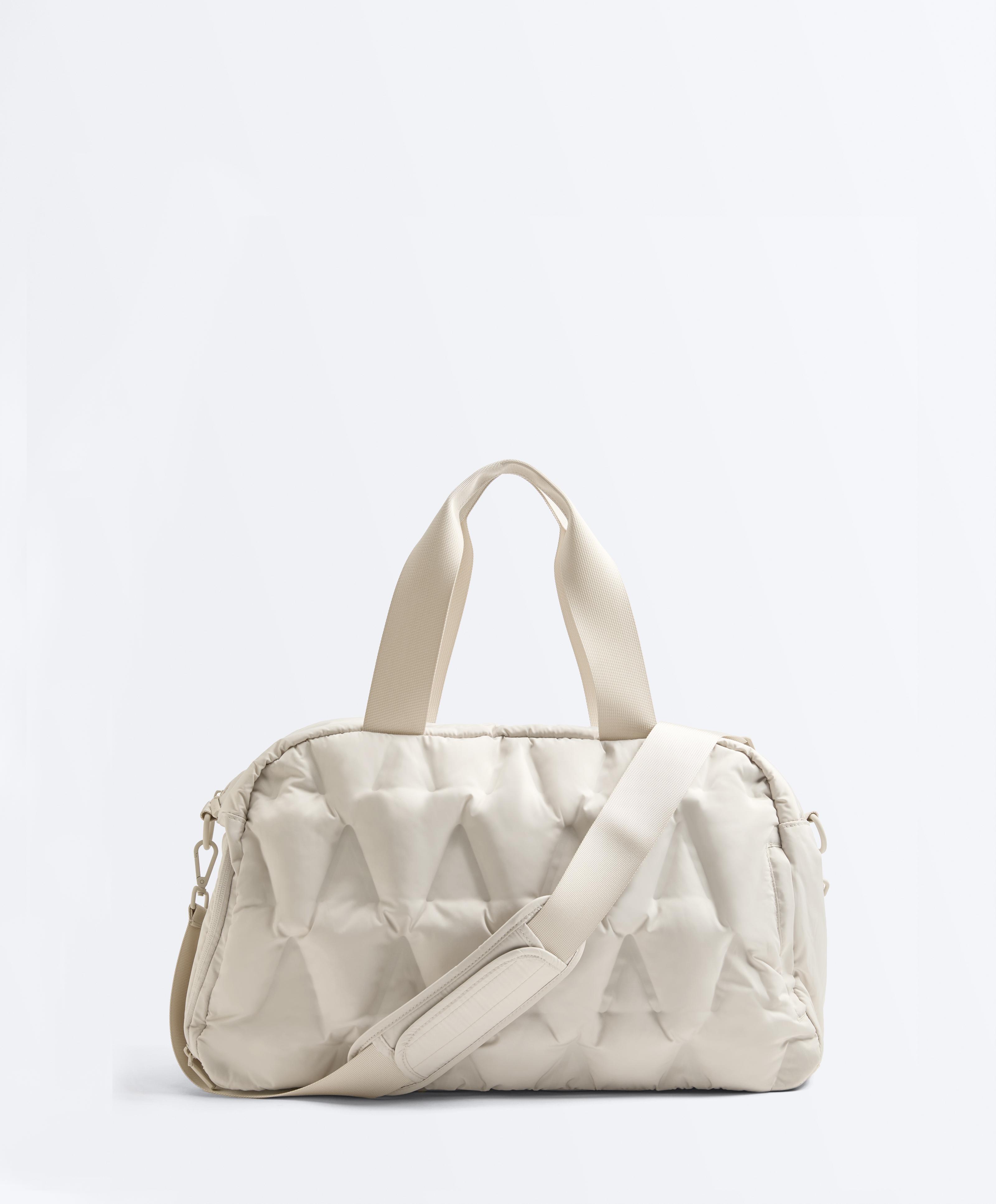 Padded technical Sport bag — ECRU